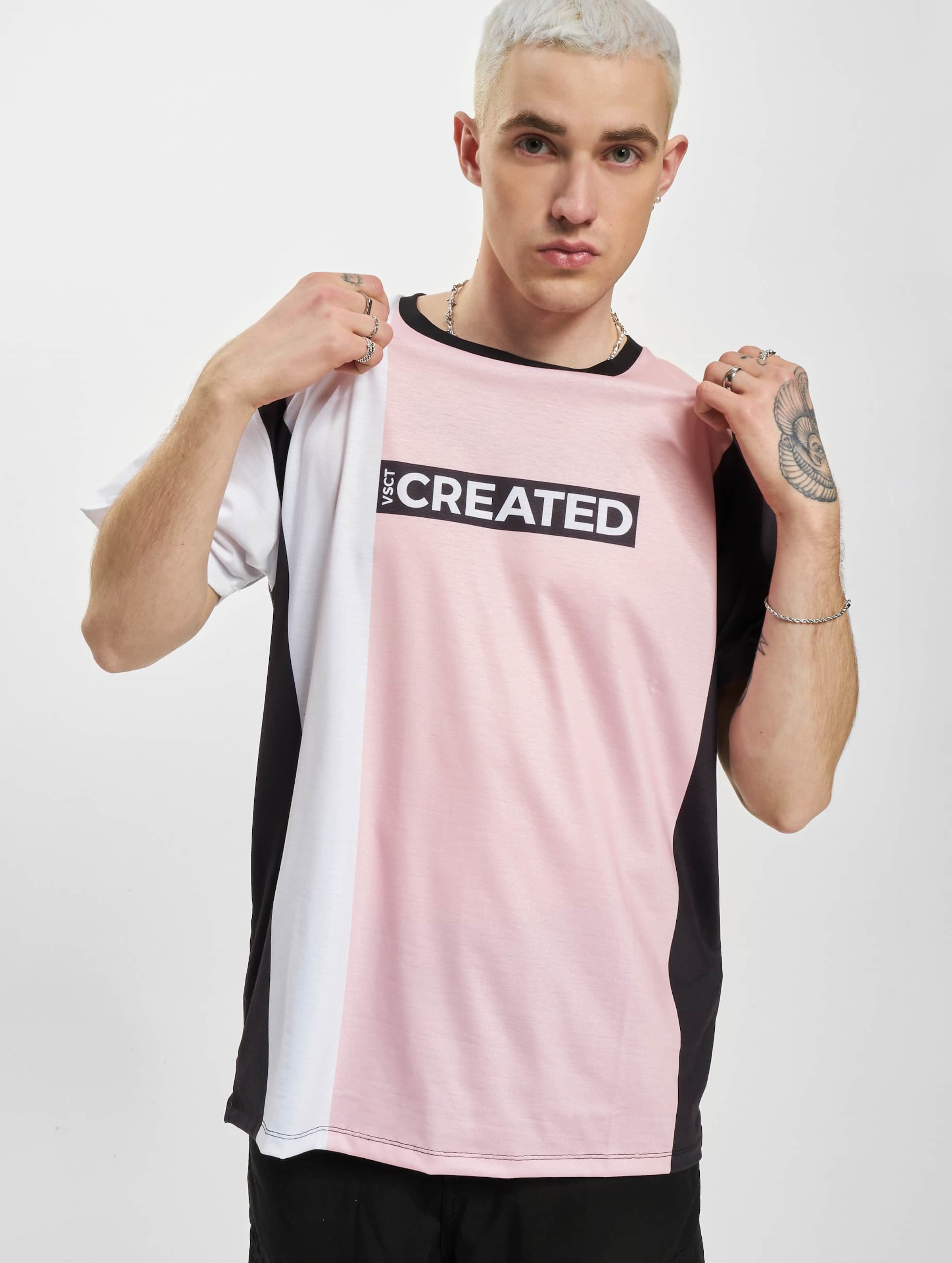VSCT Clubwear Created Colourblock T-Shirt