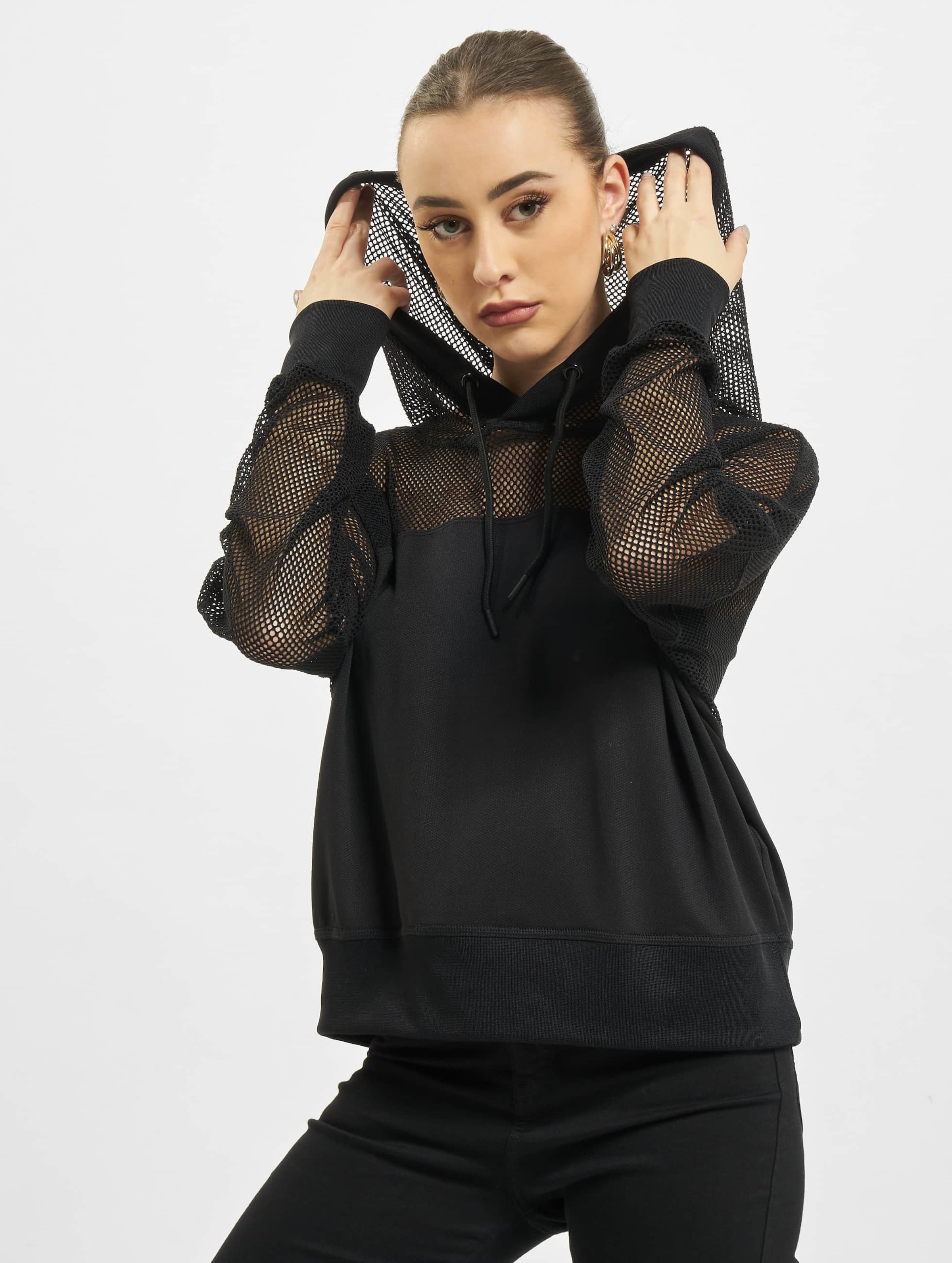 Urban Classics Ladies Mesh Hoody