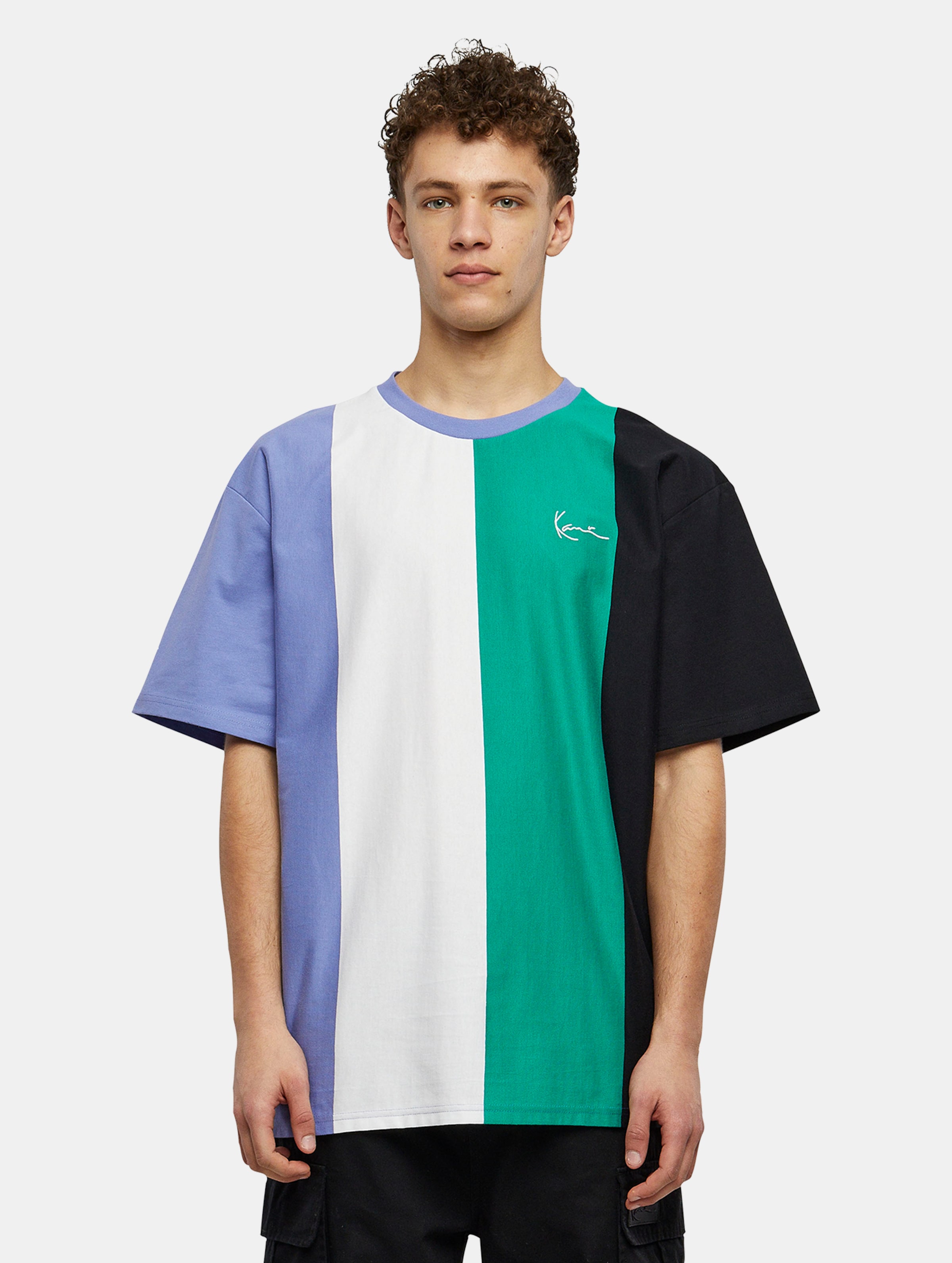 Karl Kani KK Chest Signature OS Striped Tee