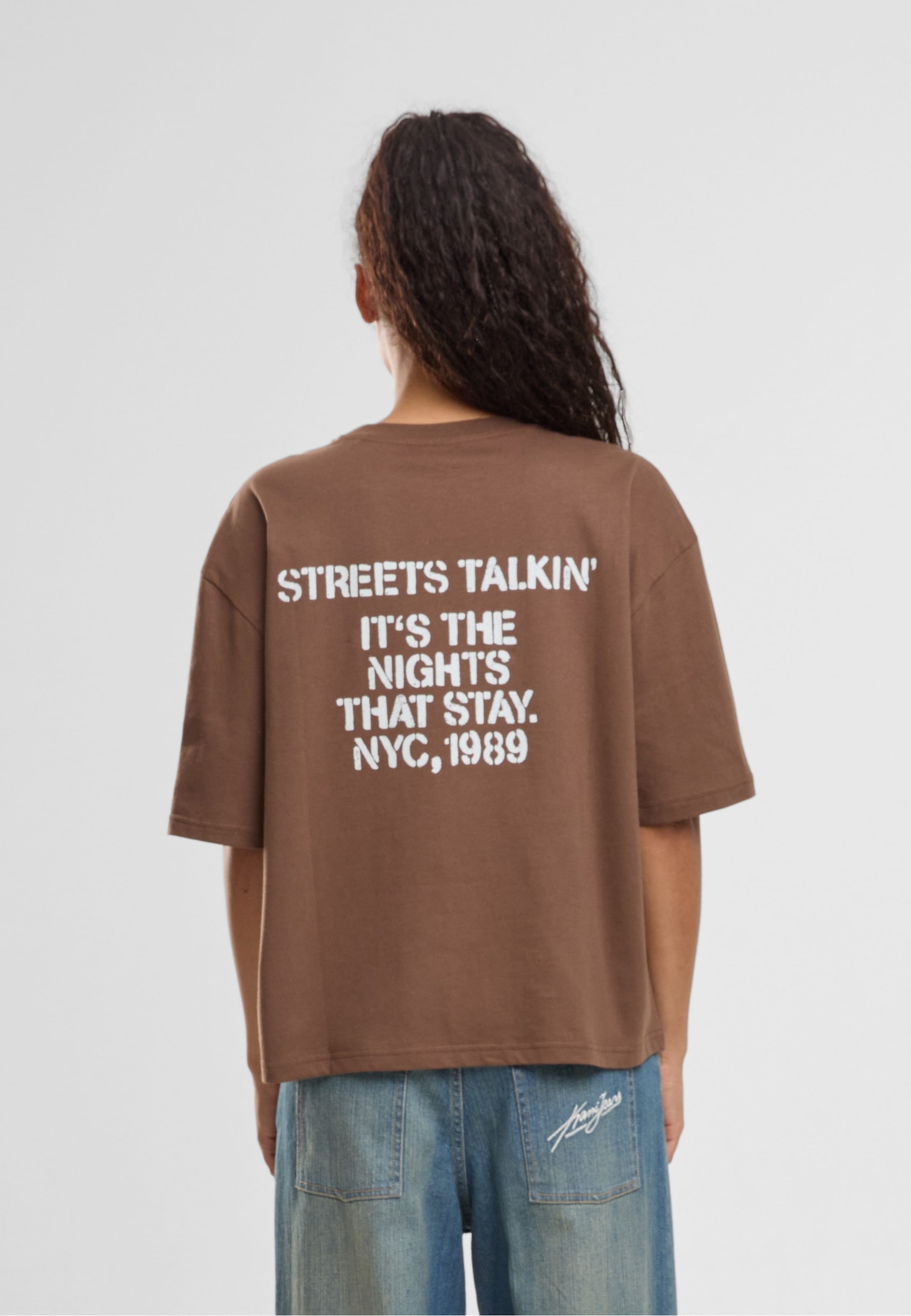 Karl Kani Signature Stencil Peached Oversized T-Shirt