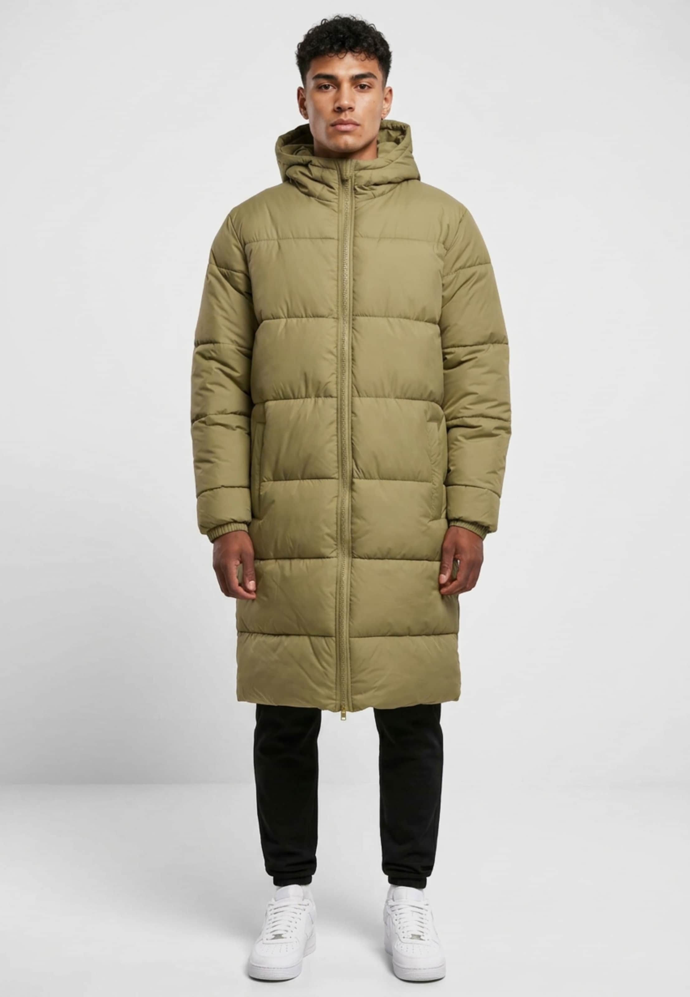 Urban Classics Mens Long Puffer Coat