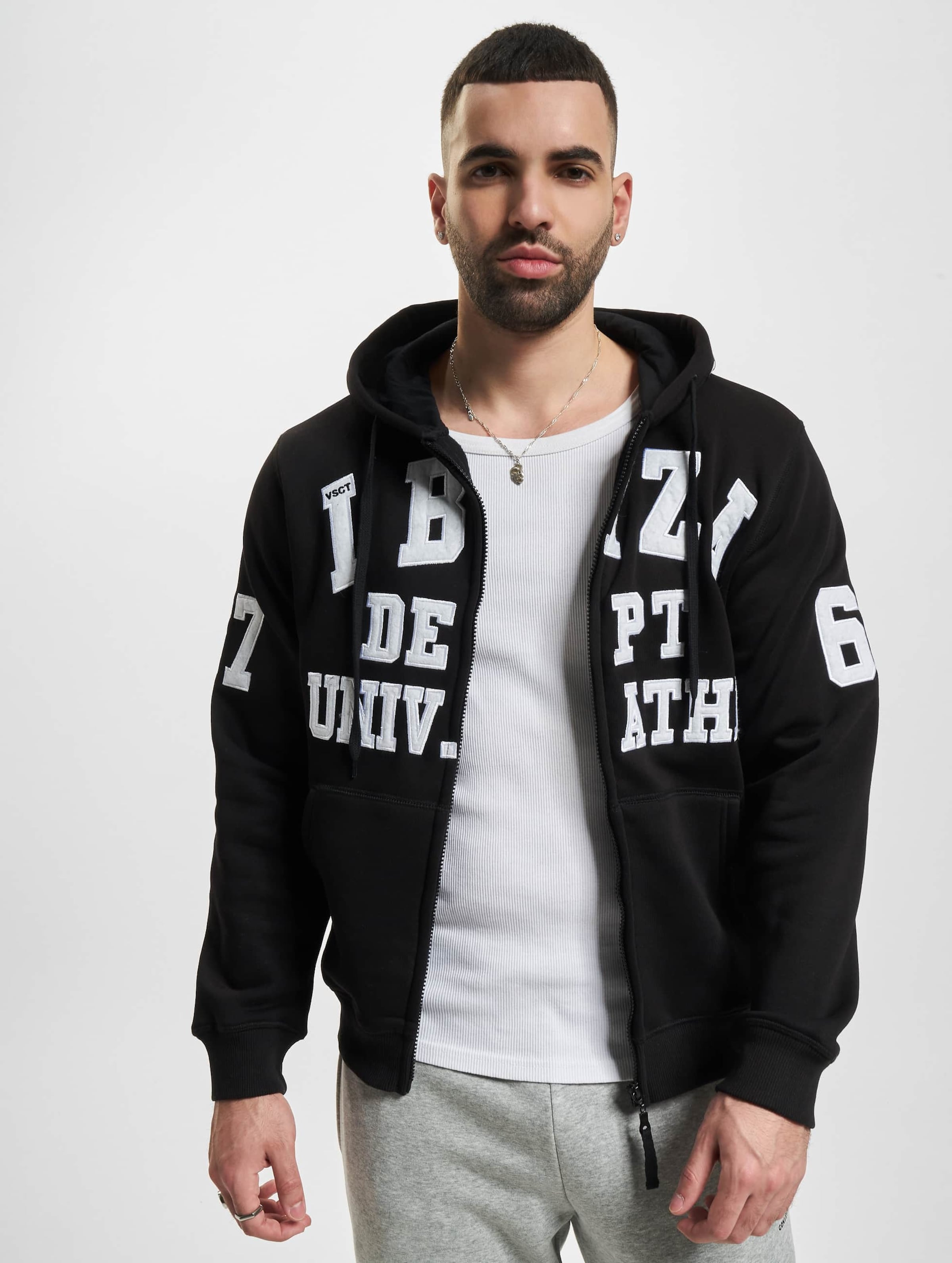 VSCT Clubwear Ibiza Dept Zip Hoodie