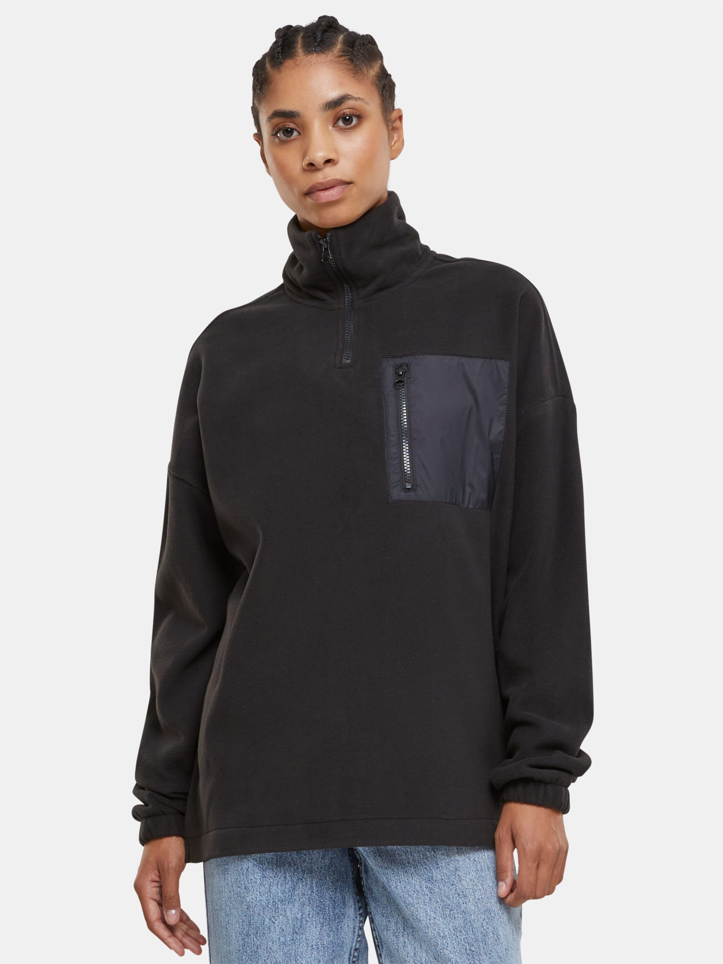 Urban Classics Ladies Polar Fleece Troyer