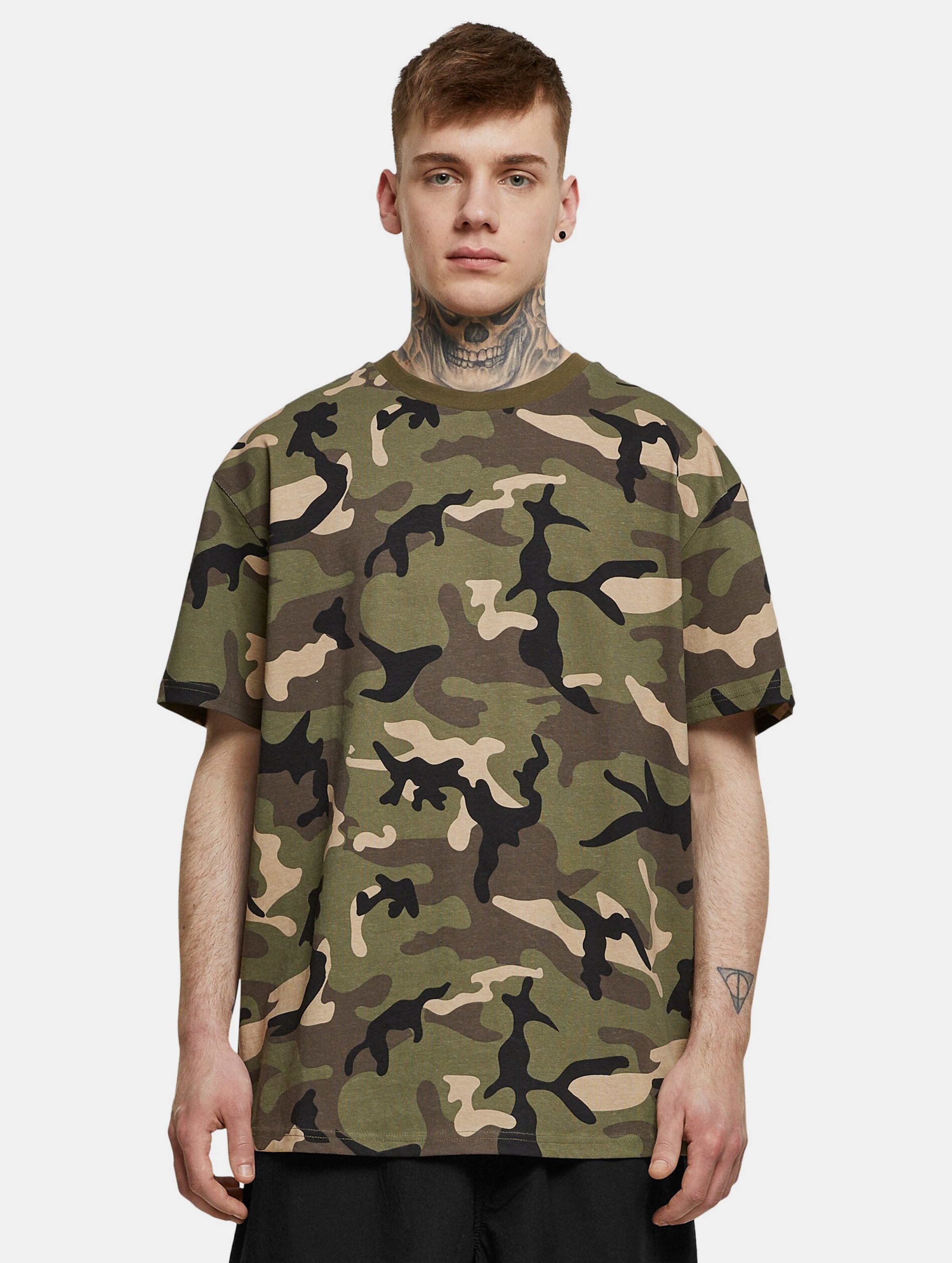 Urban Classics Heavy Oversized Camo Tee