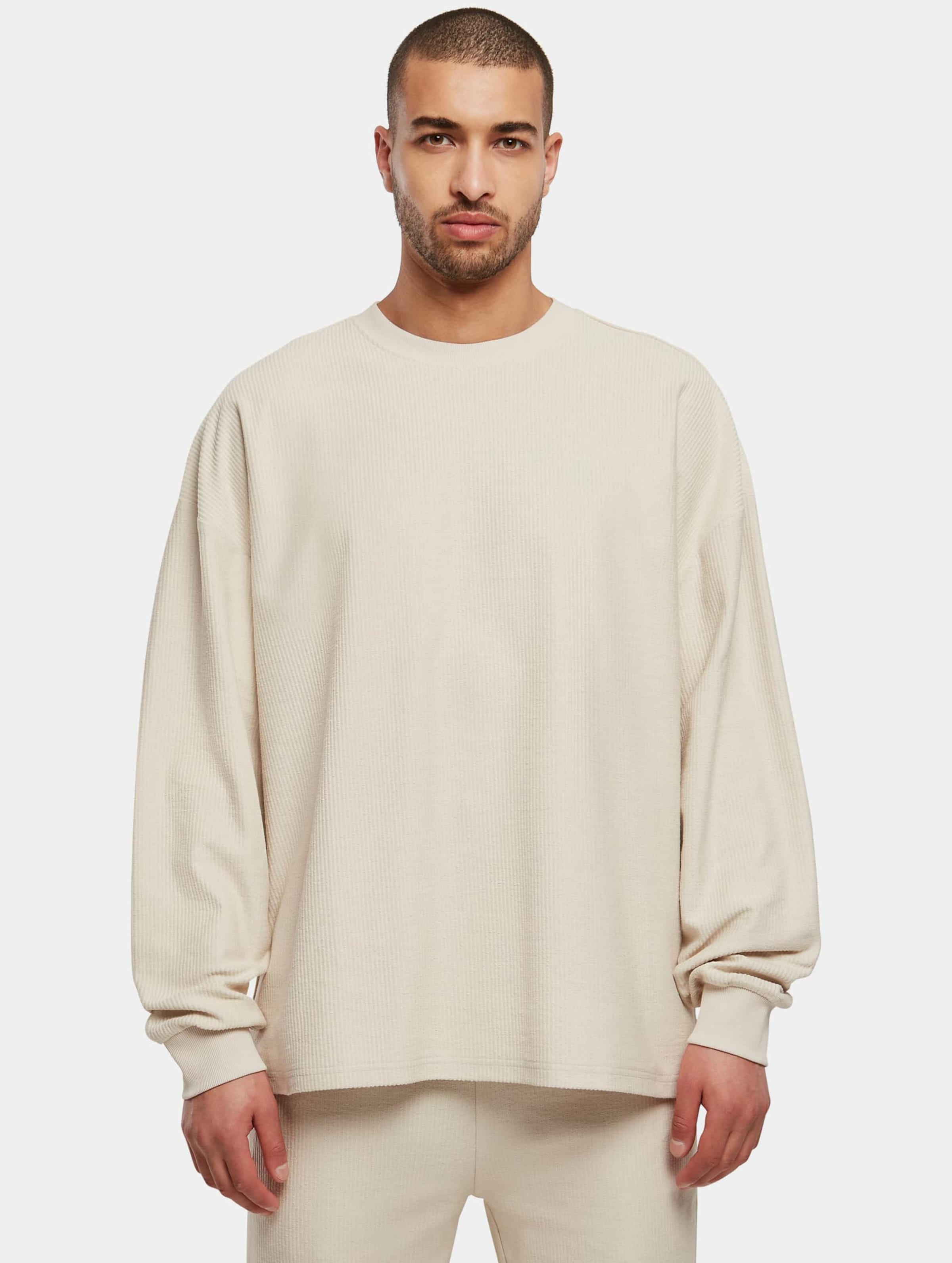 Urban Classics Rib Terry Boxy Crew