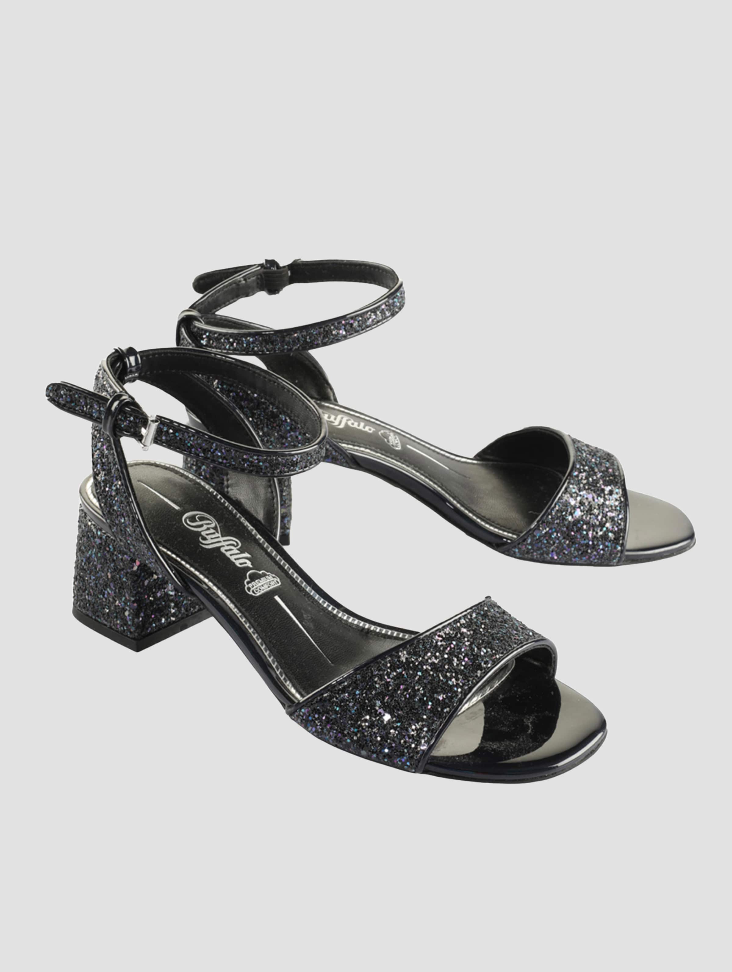 Buffalo Rainelle Vegan Glitter Sneaker