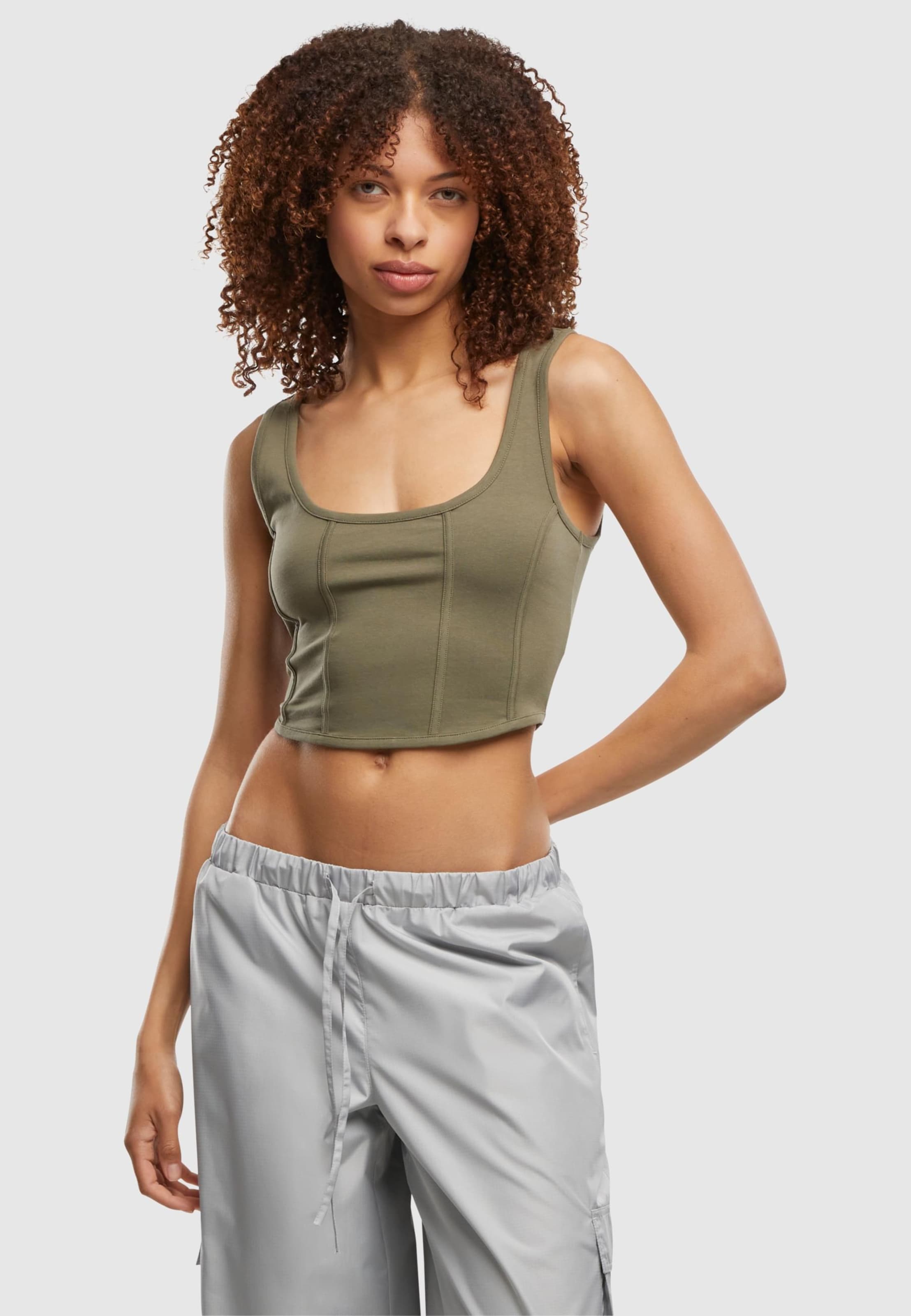 Urban Classics Ladies Jersey Corsage Top