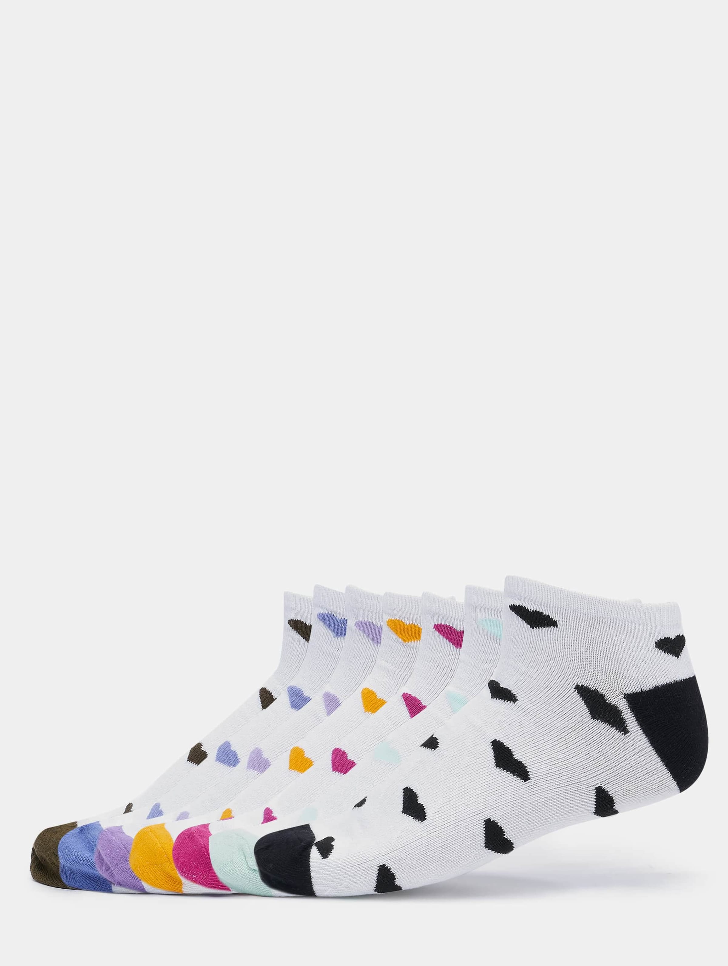 Urban Classics Essentials Yarn Heart Sneaker Socks 7-Pack