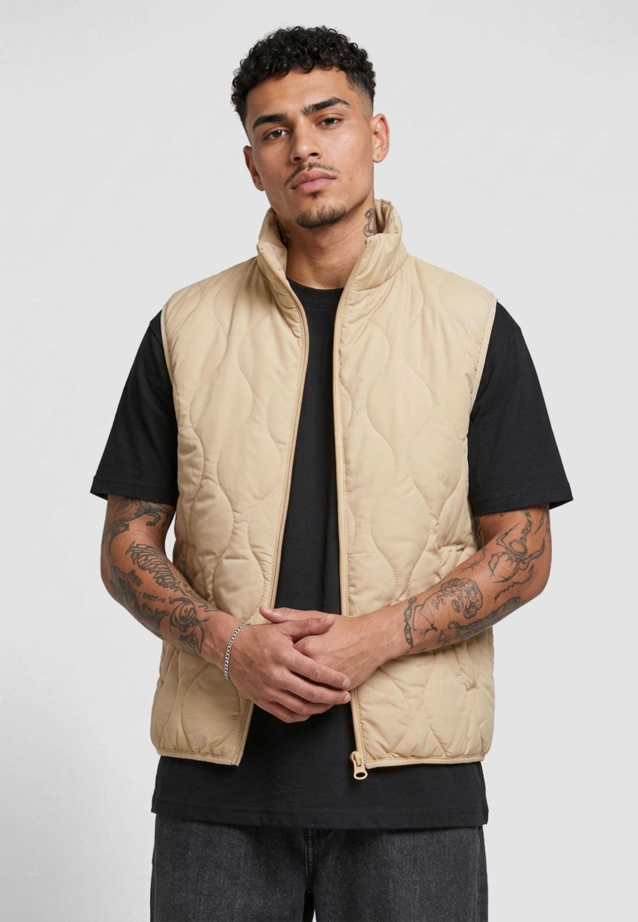 Urban Classics Mens Super Light Bubble Vest