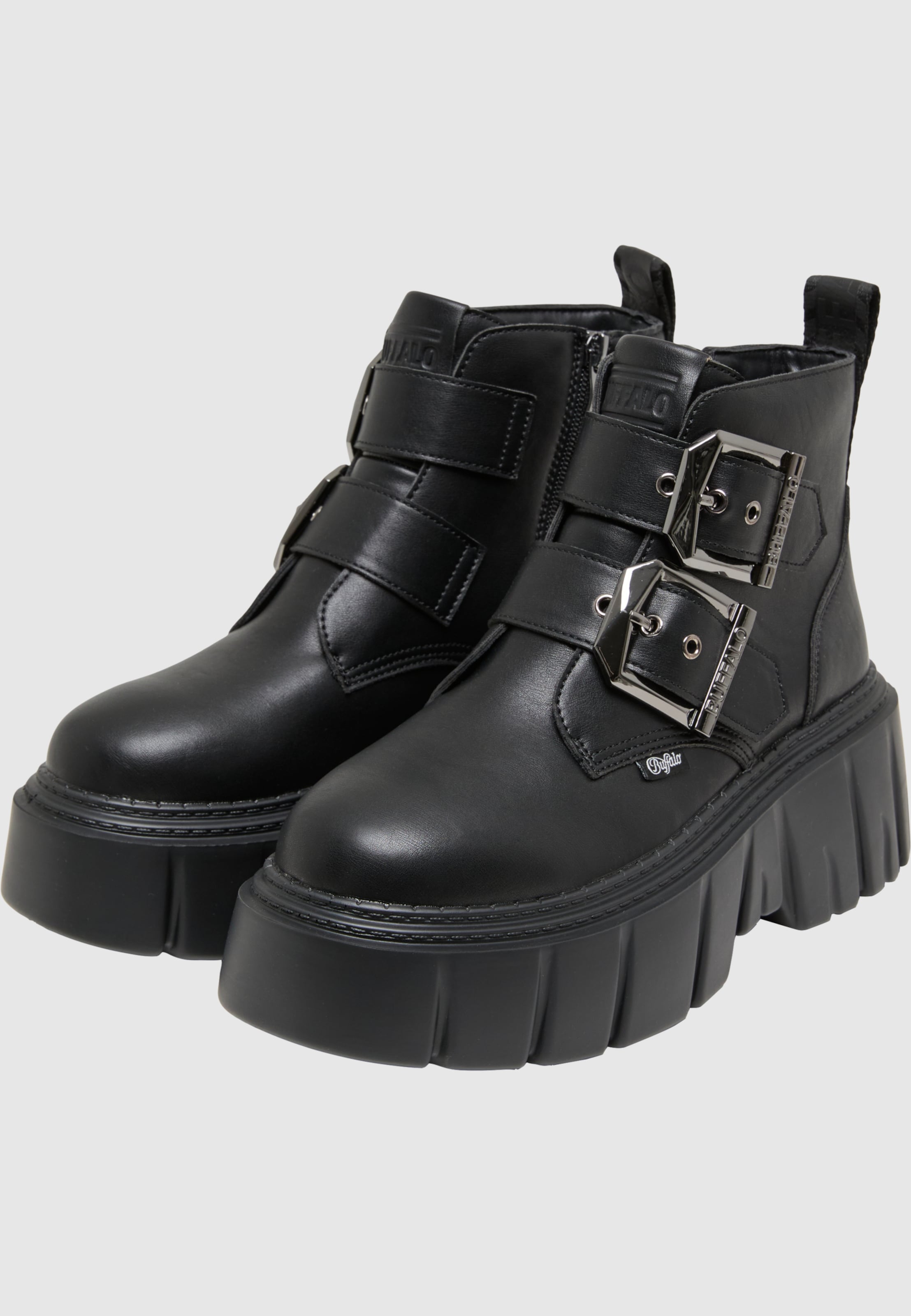 Buffalo ZESPHER BIKER BUCKLE - VEGAN NAPPA
