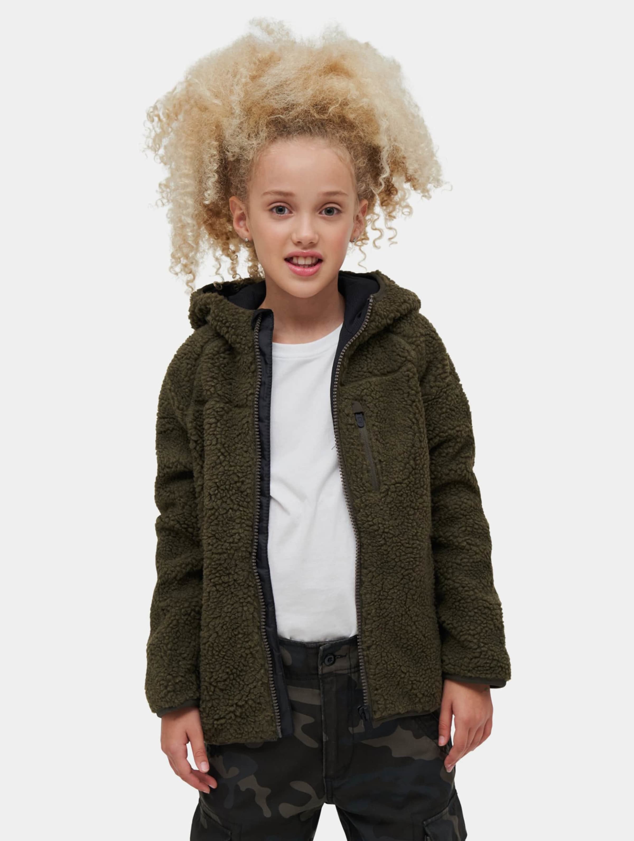 Brandit Kids Teddyfleecejacket Hood