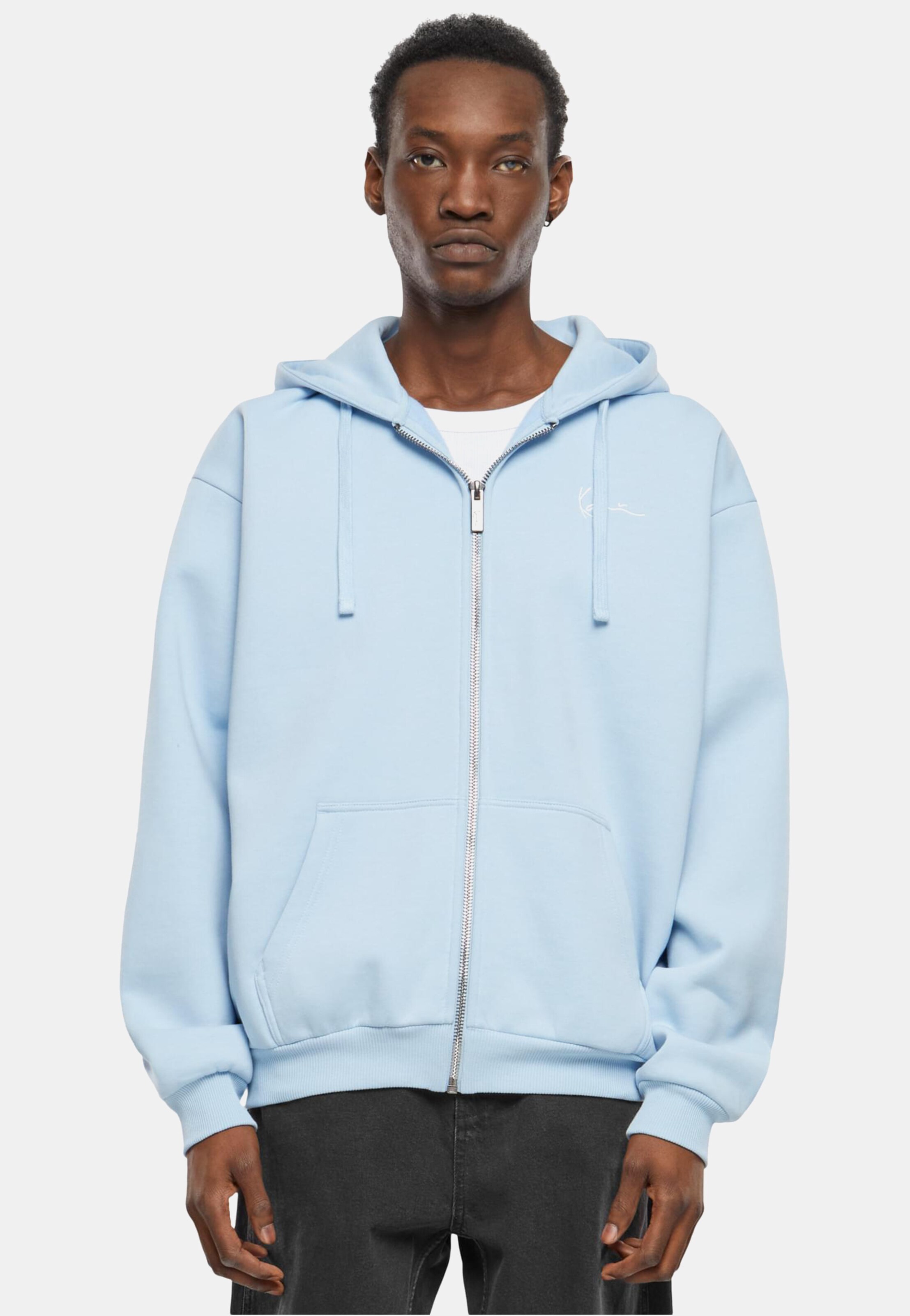 Karl Kani Chest Signature OS Full Zip Star Hoodie
