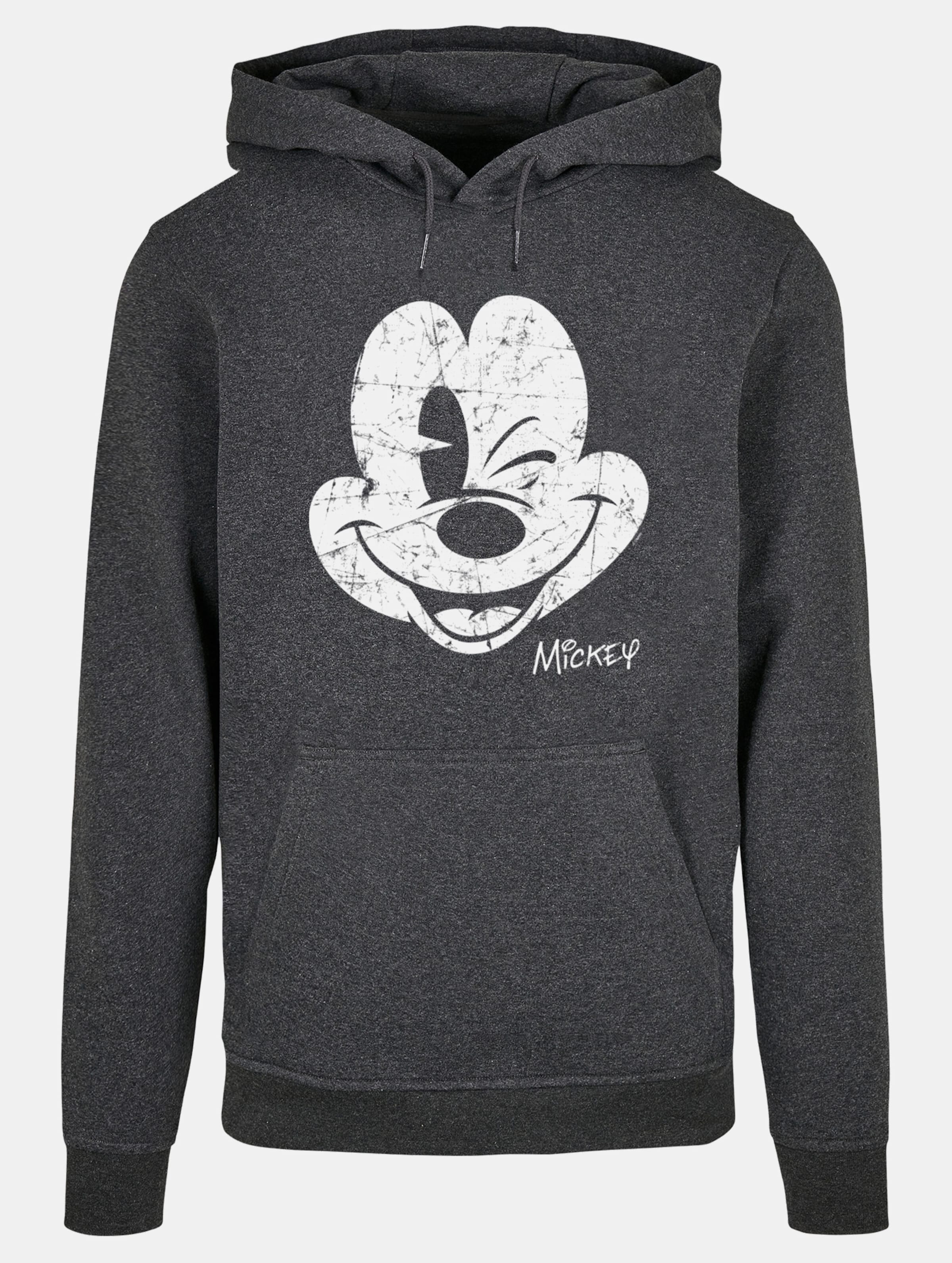 Absolute Cult Mickey Mouse - Distressed Hoody