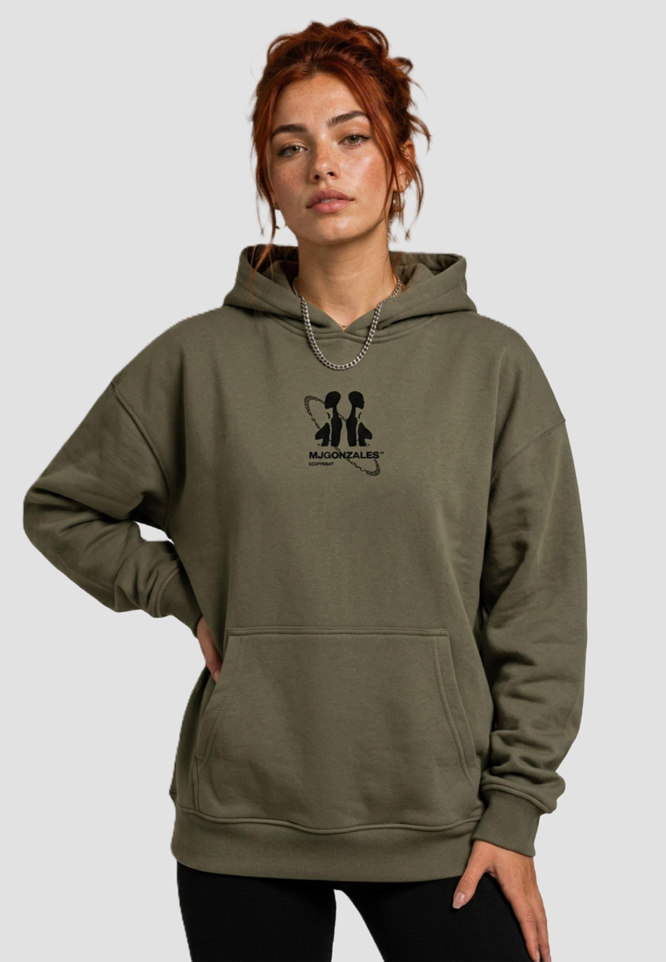 MJ Gonzales Circle x Ladies Heavy Oversized Hoody