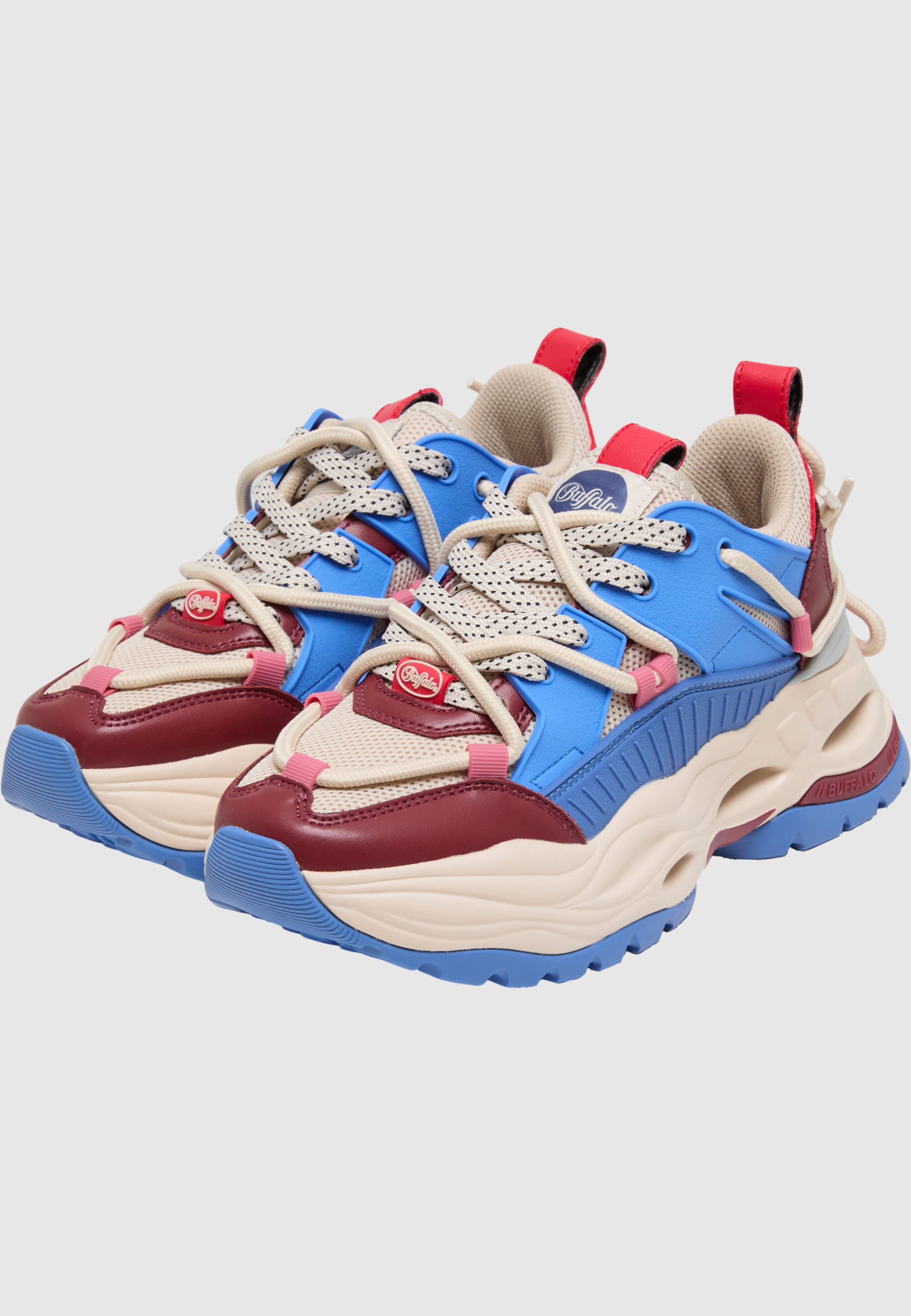 Buffalo TRIPLET LACE - VEGAN NAPPA/MESH