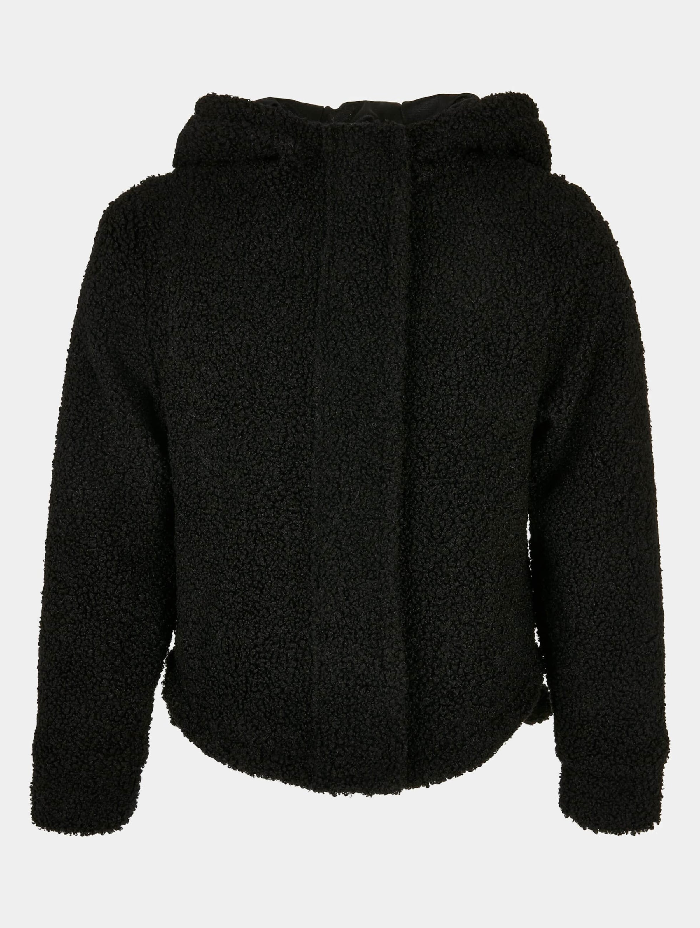 Urban Classics Girls Short Sherpa Jacket