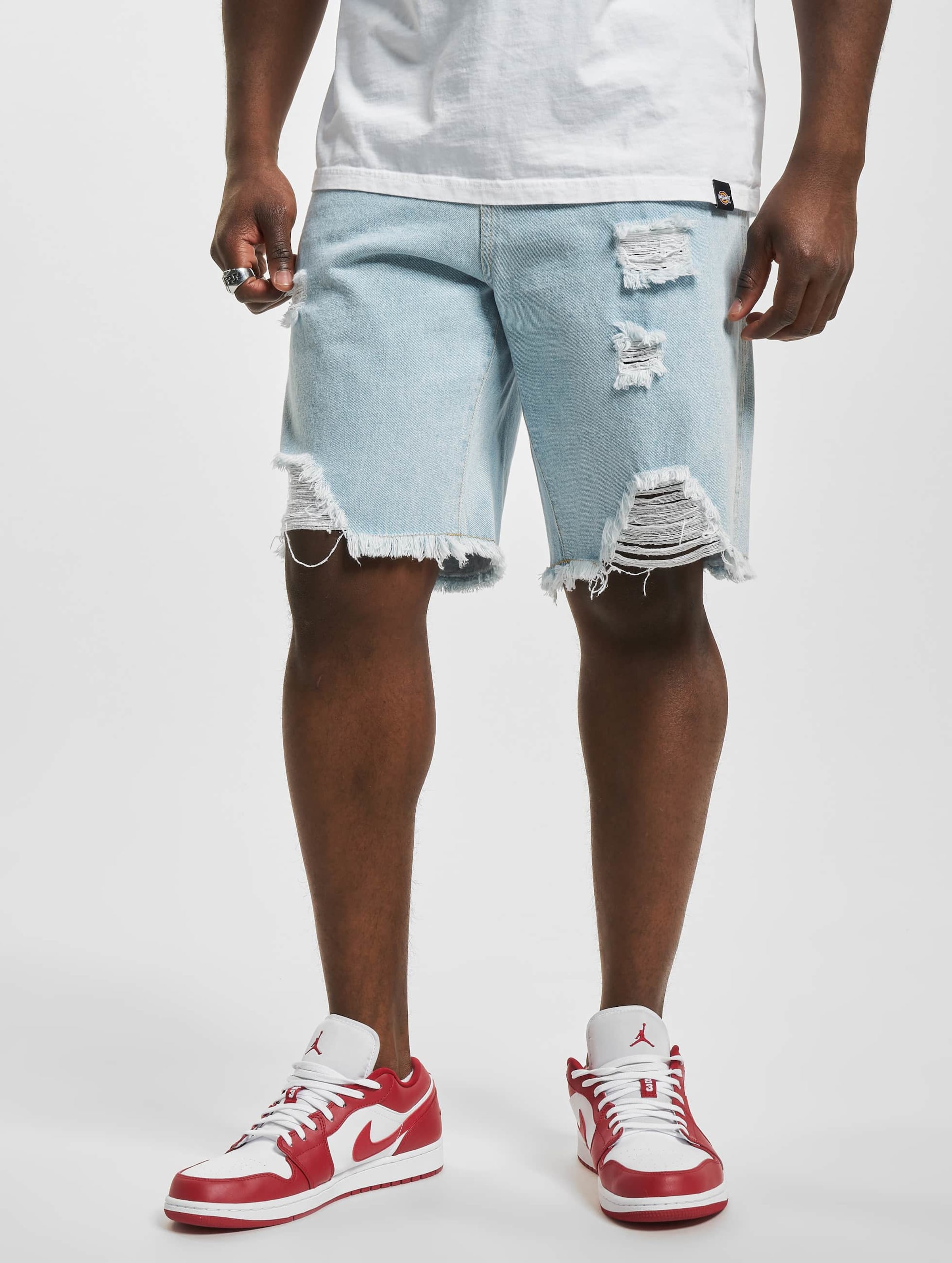 Karl Kani KM232-027-1 KK OG Heavy Distressed Denim Short