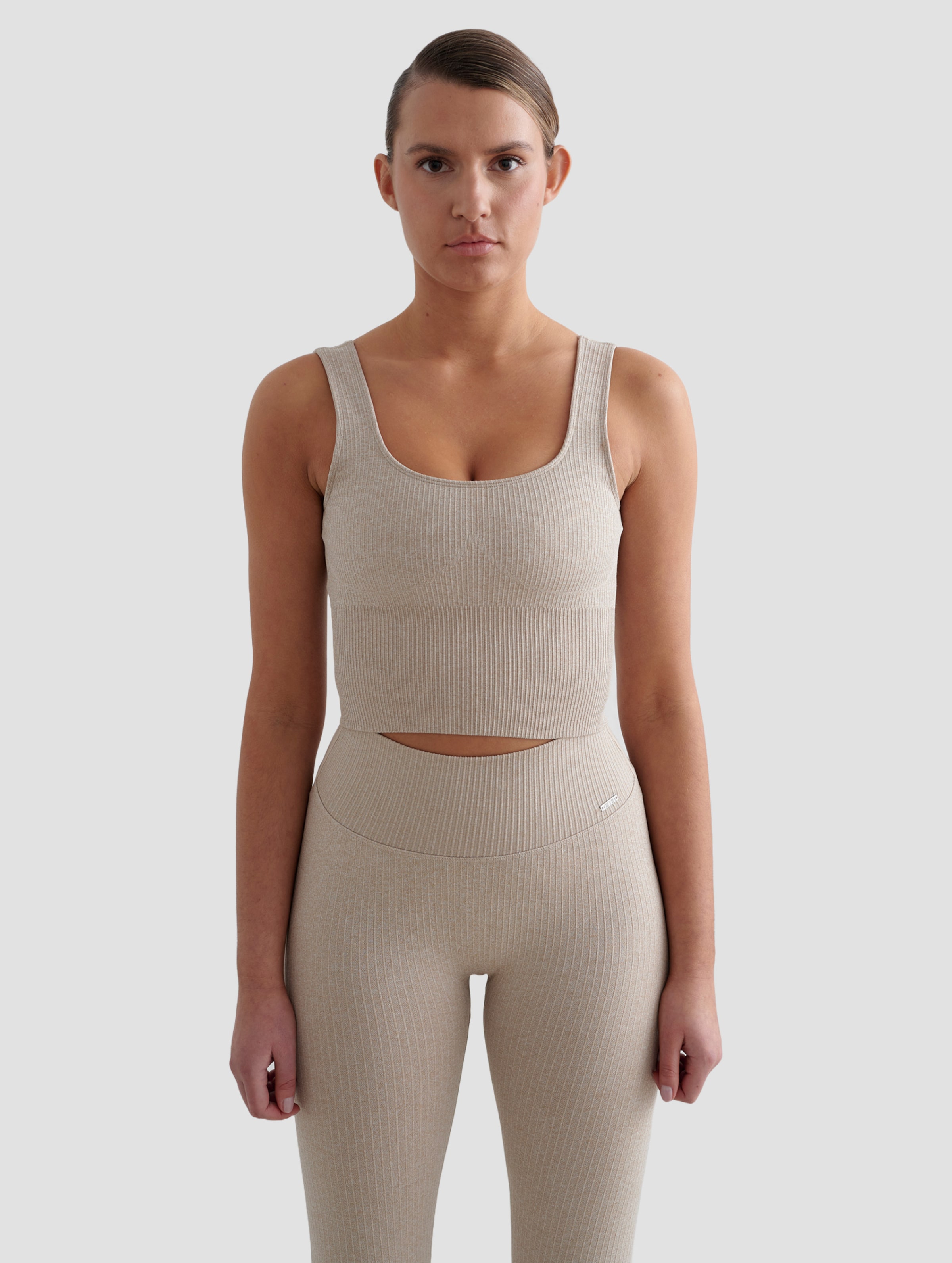 aimn aim'n Ribbed Seamless Shaping Bralette