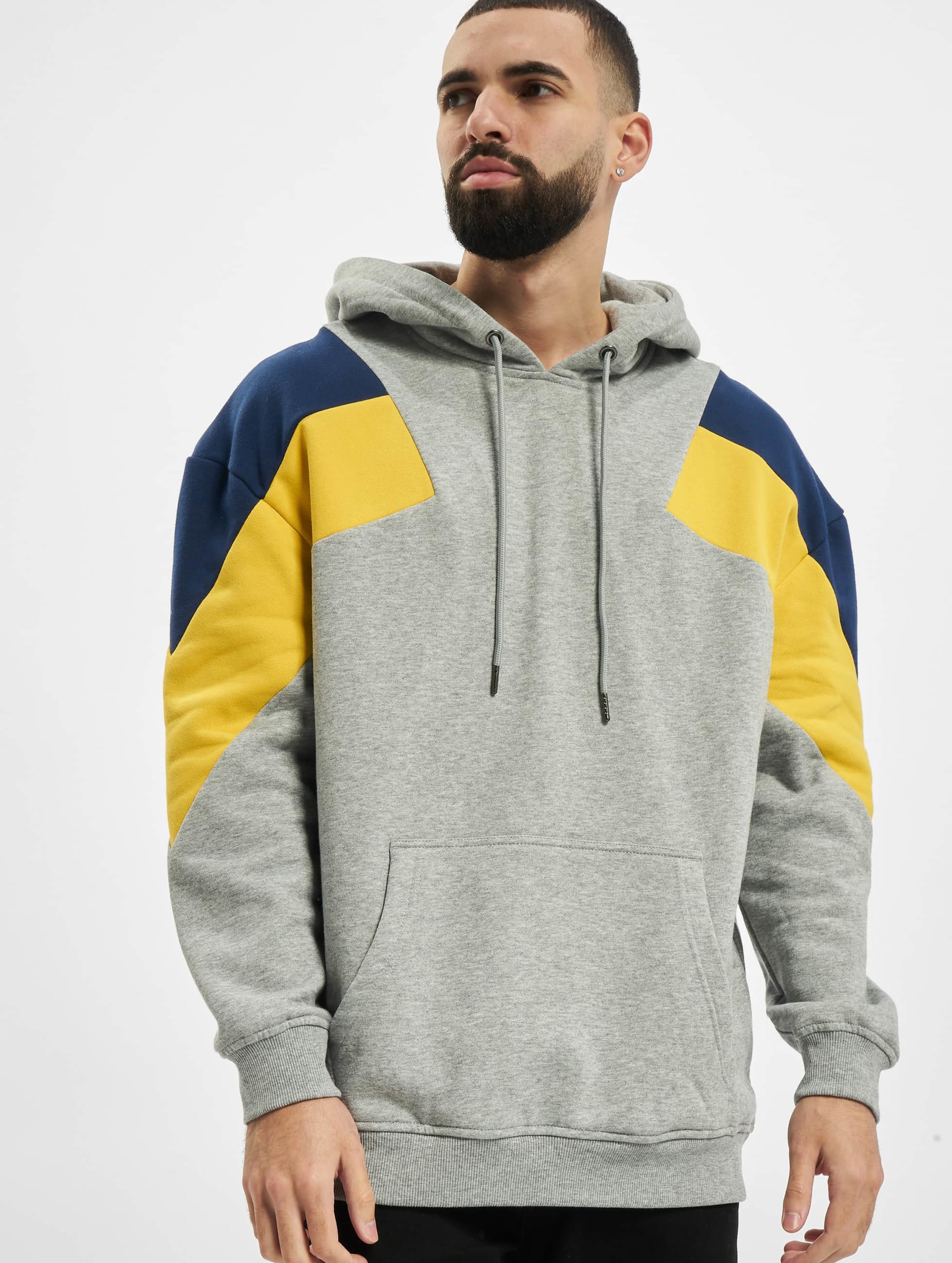 Urban Classics Oversize 3-Tone Hoody
