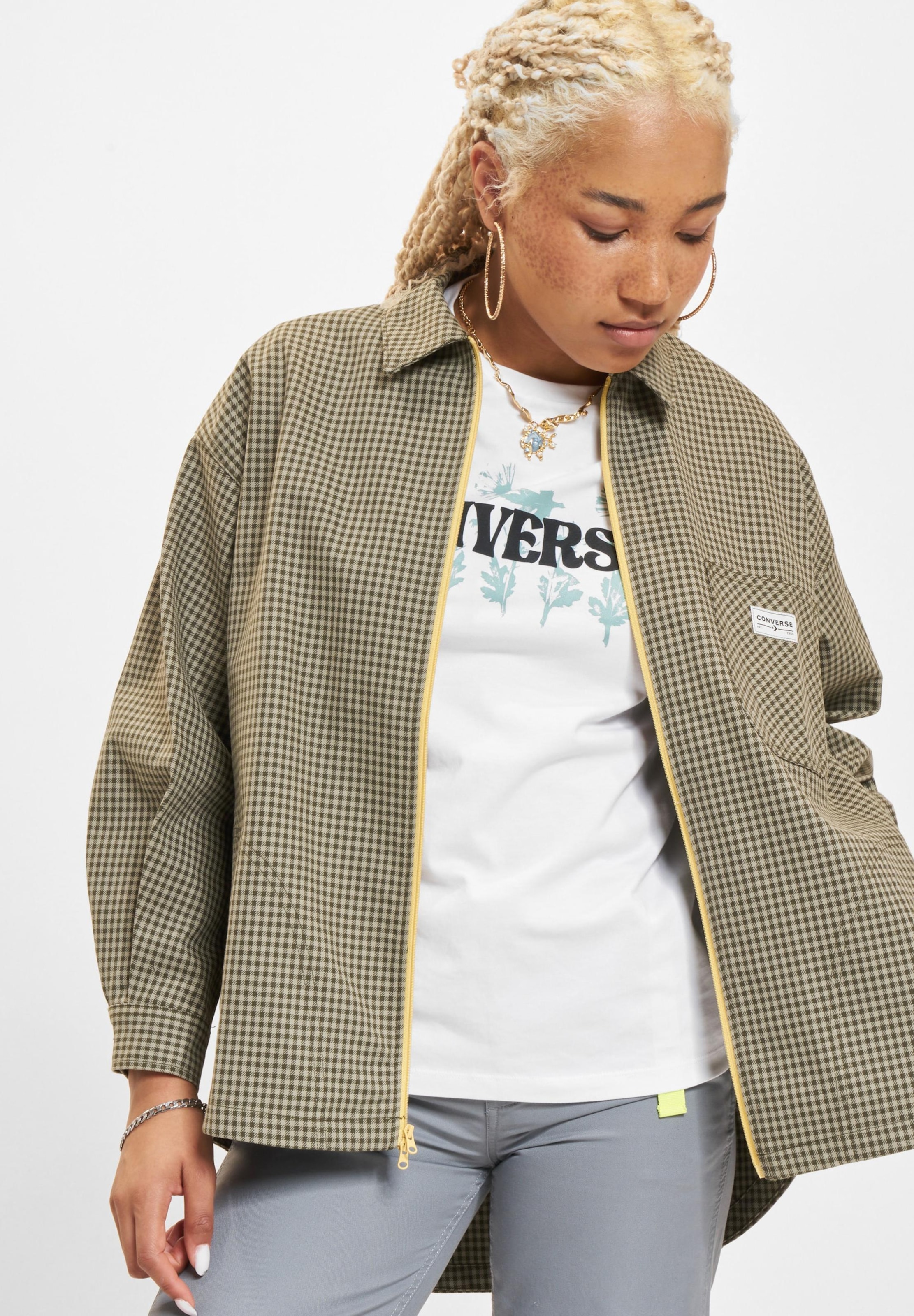 Converse Pocket OS Woven Langarmhemd