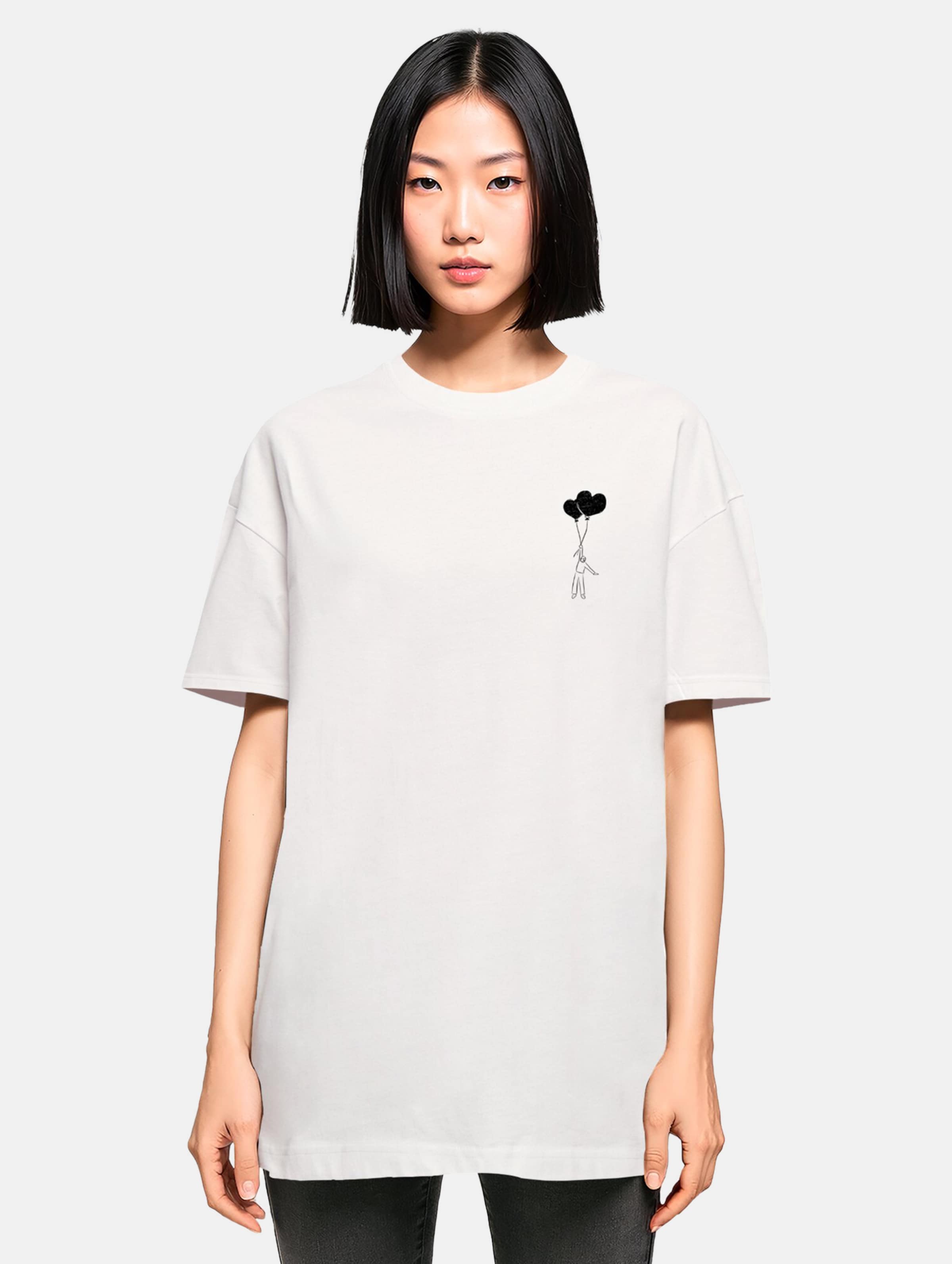 Merchcode Ladies Love In The Air Oversized Boyfriend T-Shirt