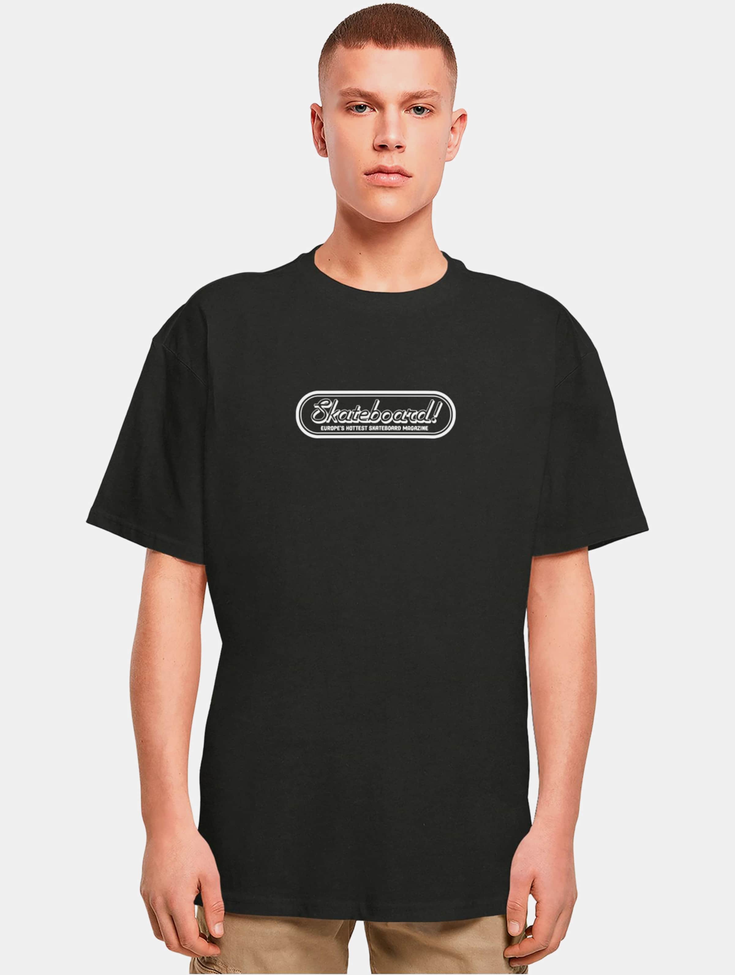 Merchcode The Skateboard Magazin Logo Oversize Tee
