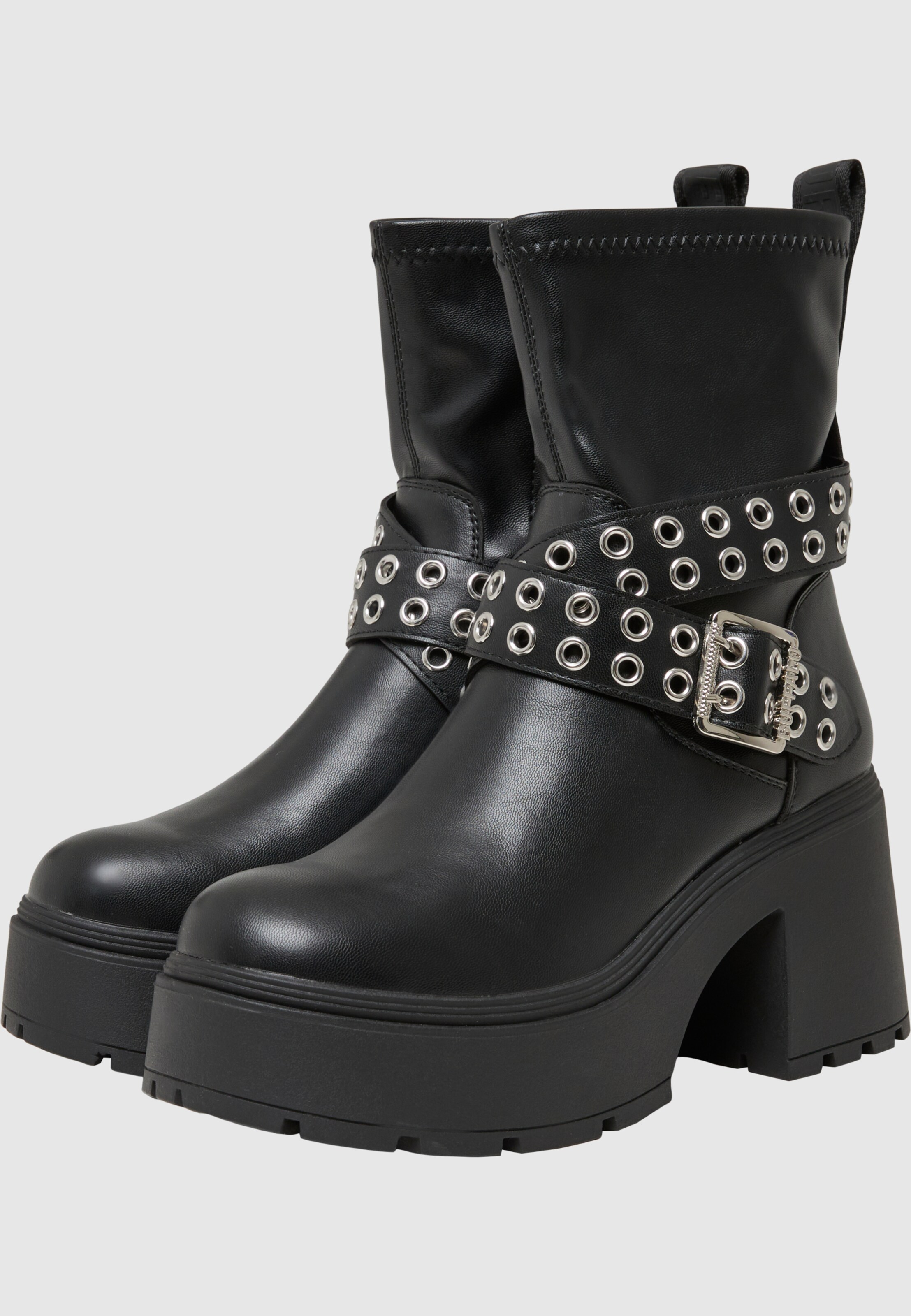 Buffalo MILA ROCK BOOT - VEGAN NAPPA
