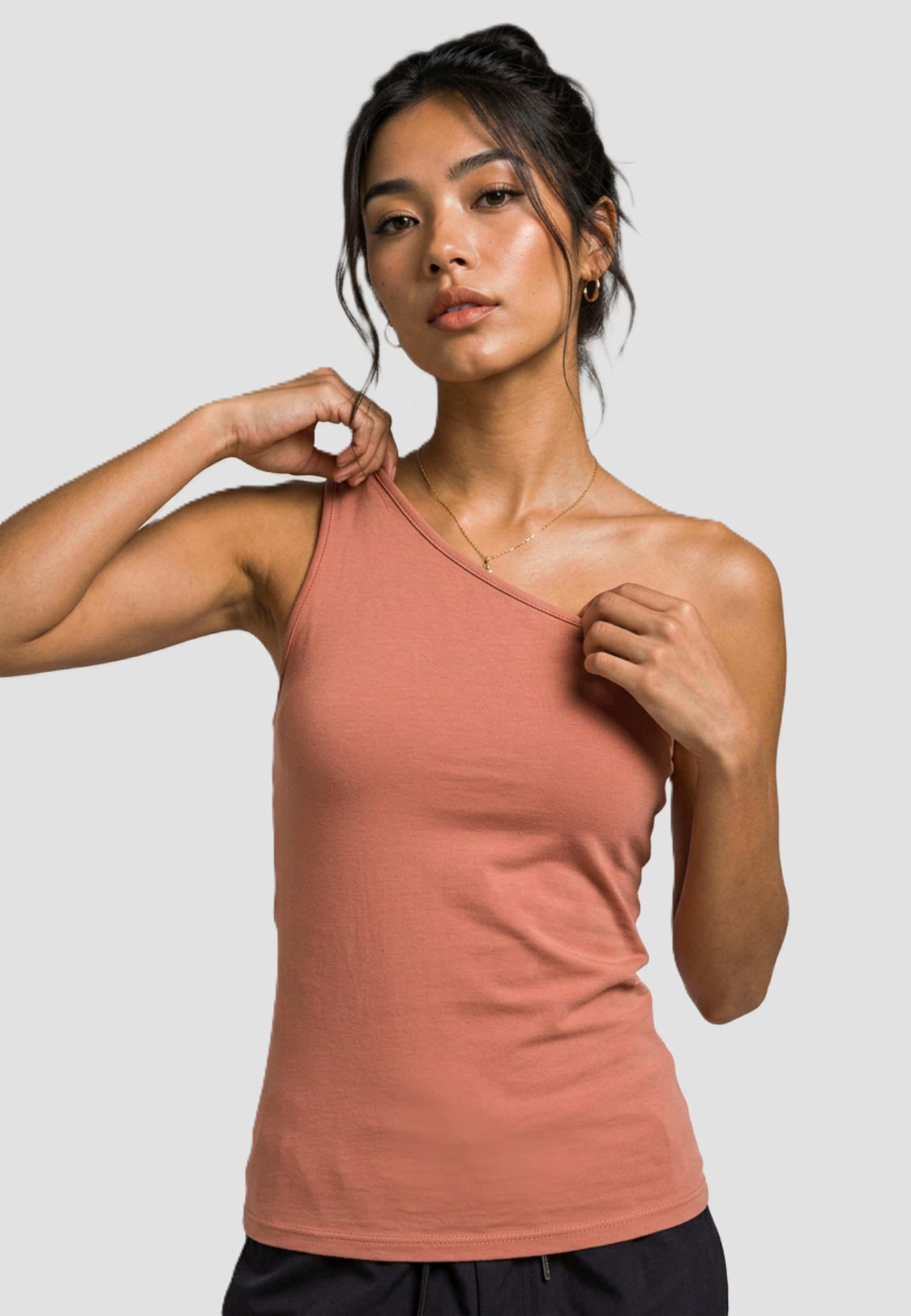Urban Classics Ladies Asymmetric Top