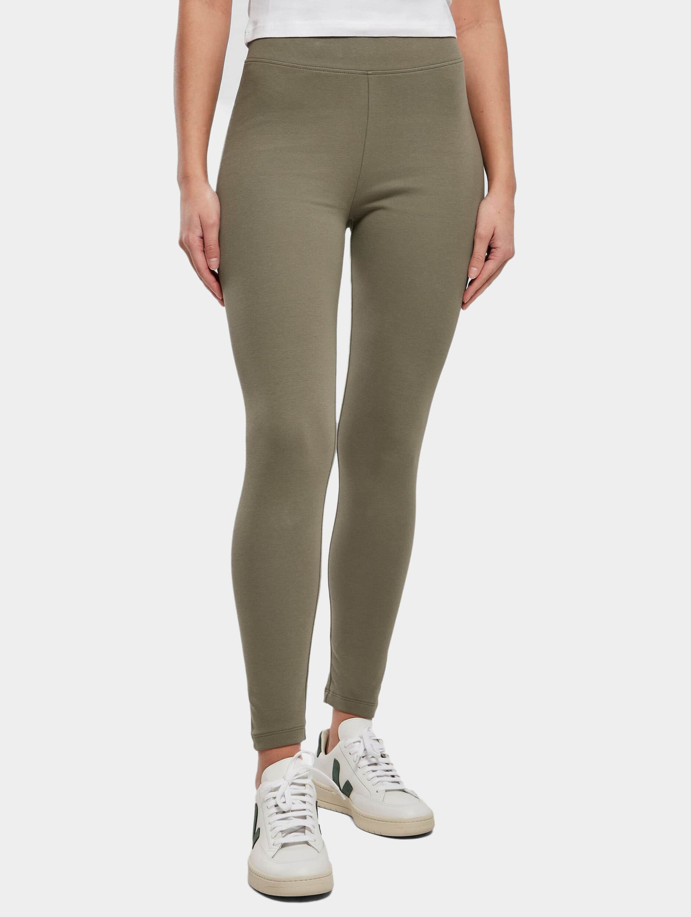 Urban Classics Ladies High Waist Jersey Leggings