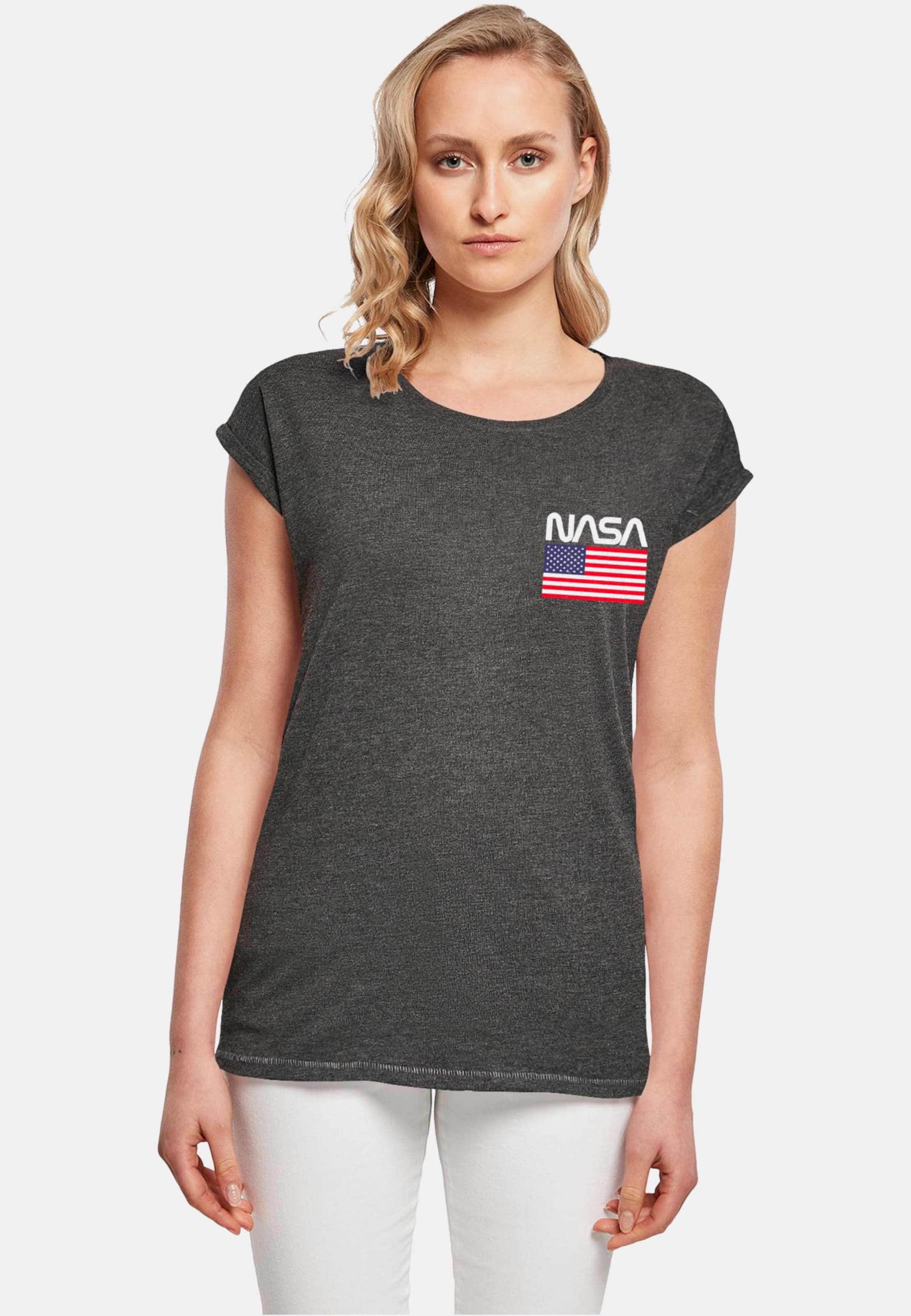 Merchcode Ladies NASA - Stars and Stripes T-Shirt