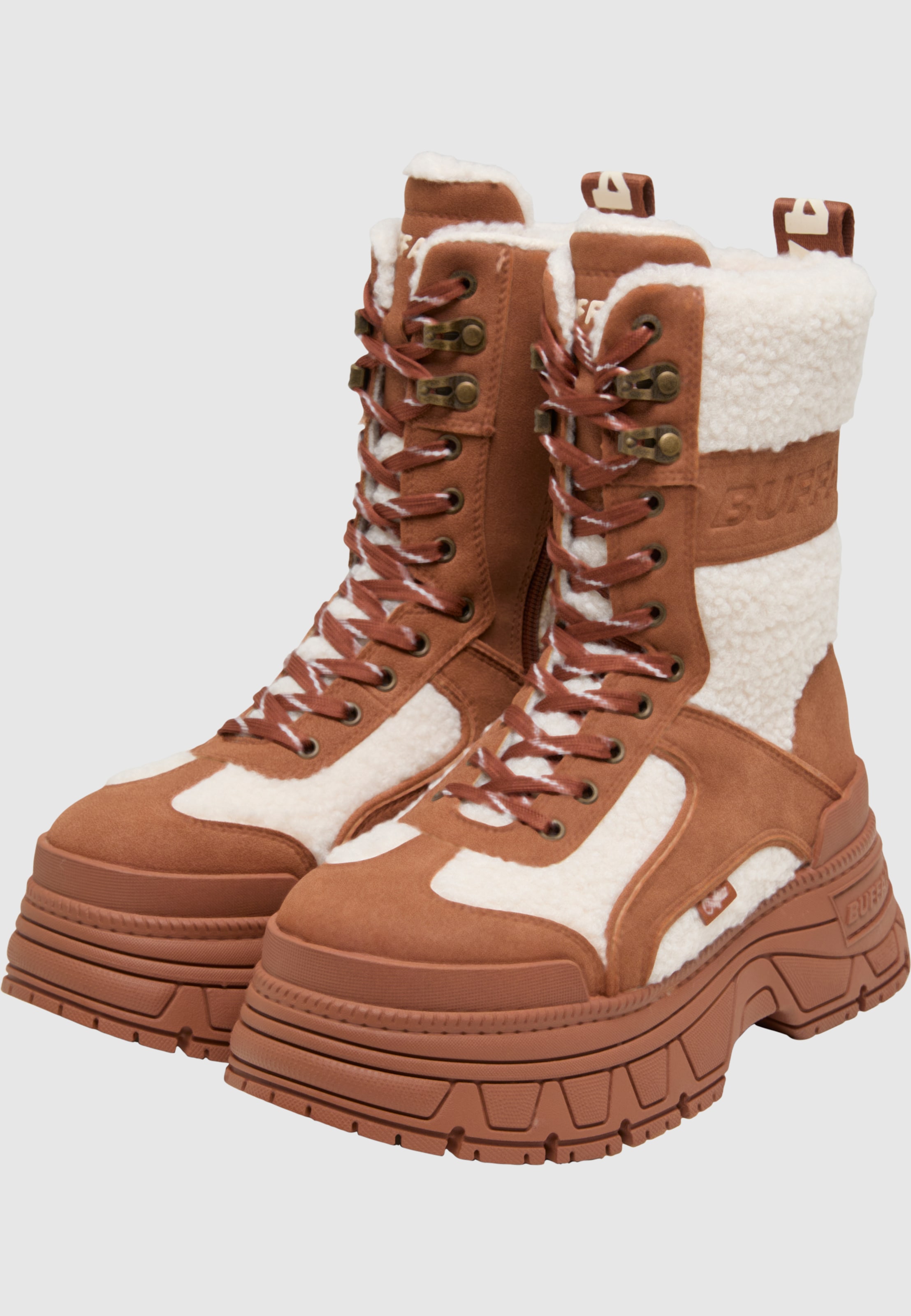 Buffalo FUSION COM HI WARM - VEGAN NUBUCK/FUR
