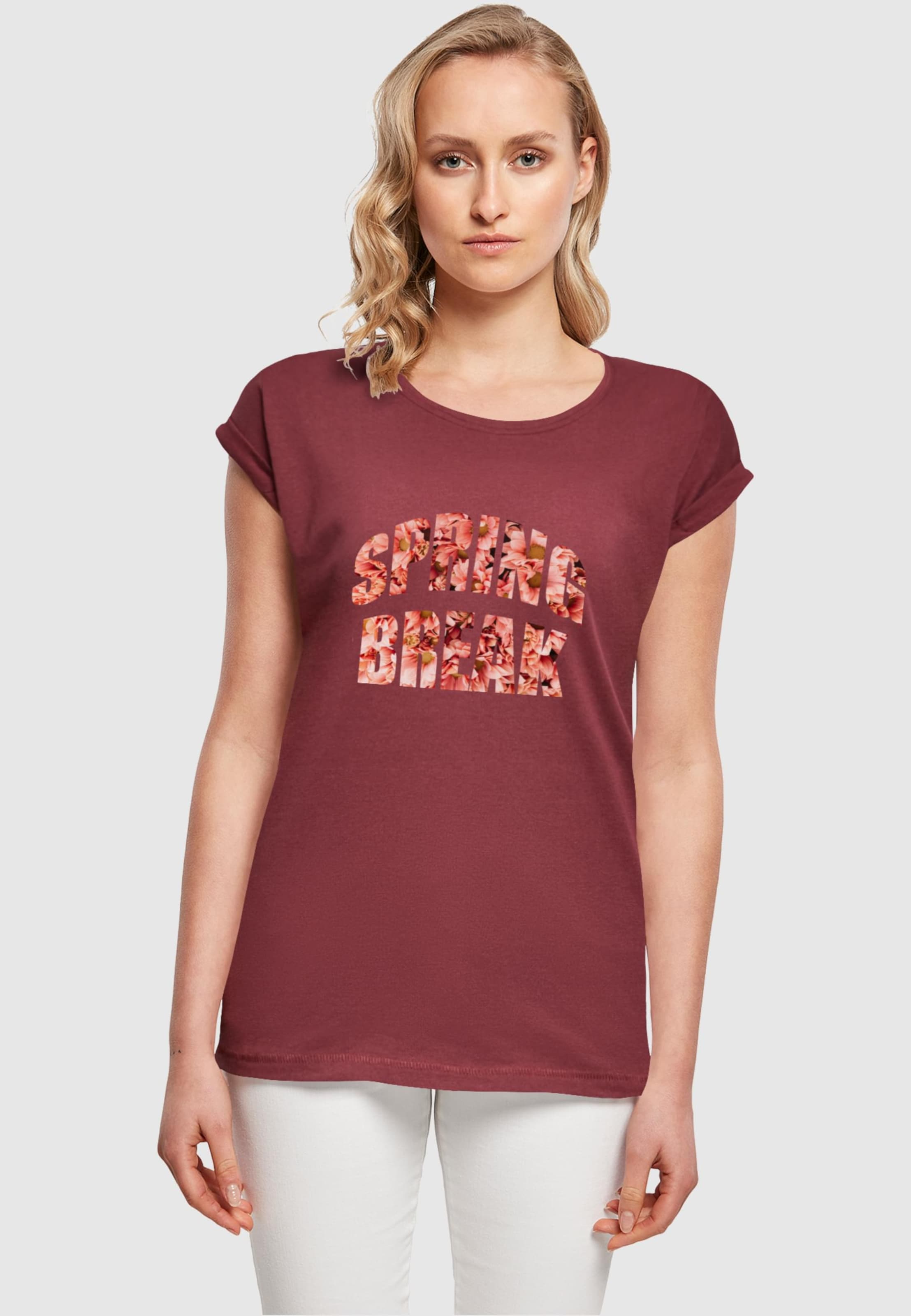 Merchcode Ladies Spring Break 1 Extended Shoulder Tee