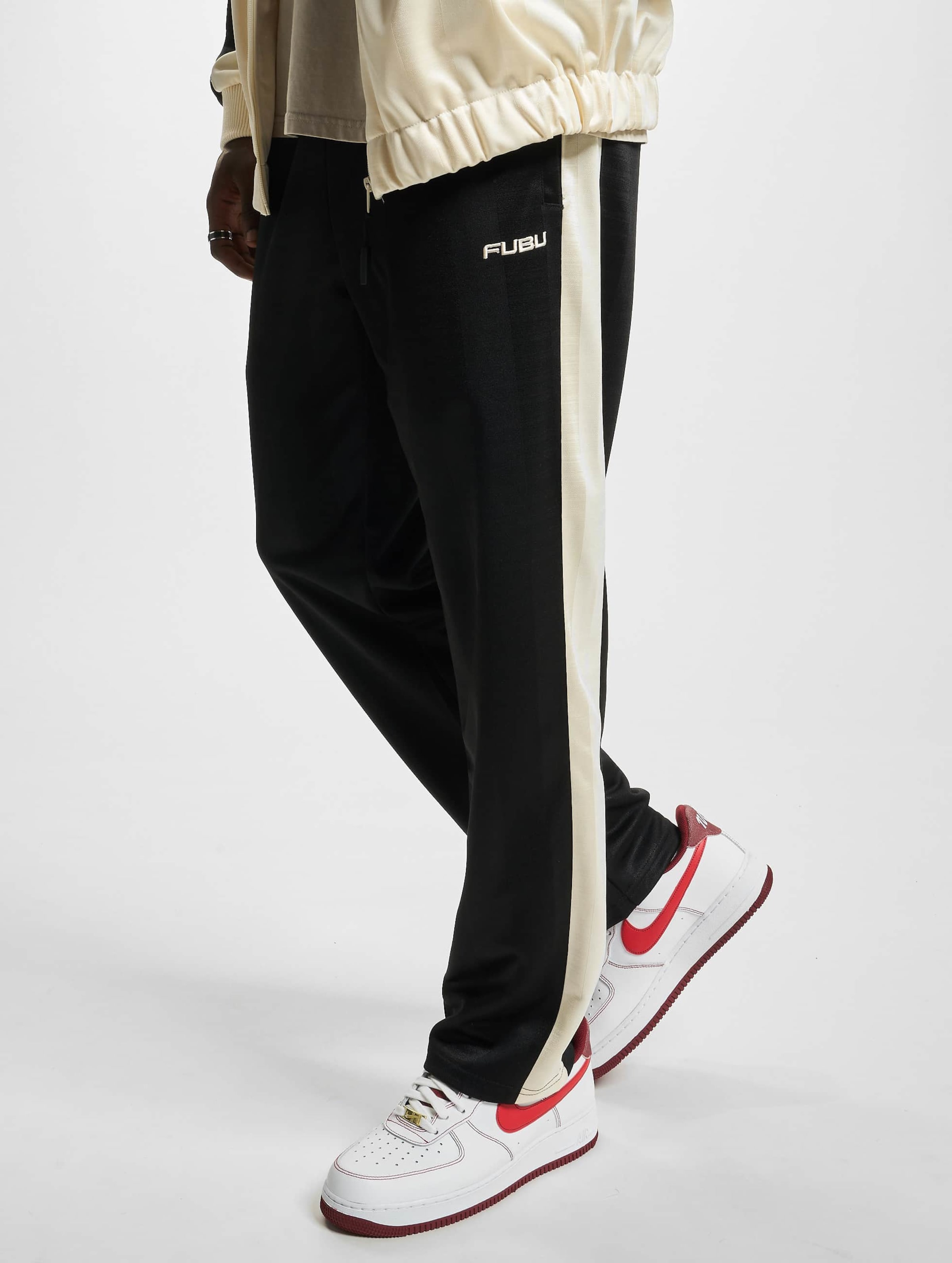 FM223-018-2 FUBU Corporate Striped Track Pants