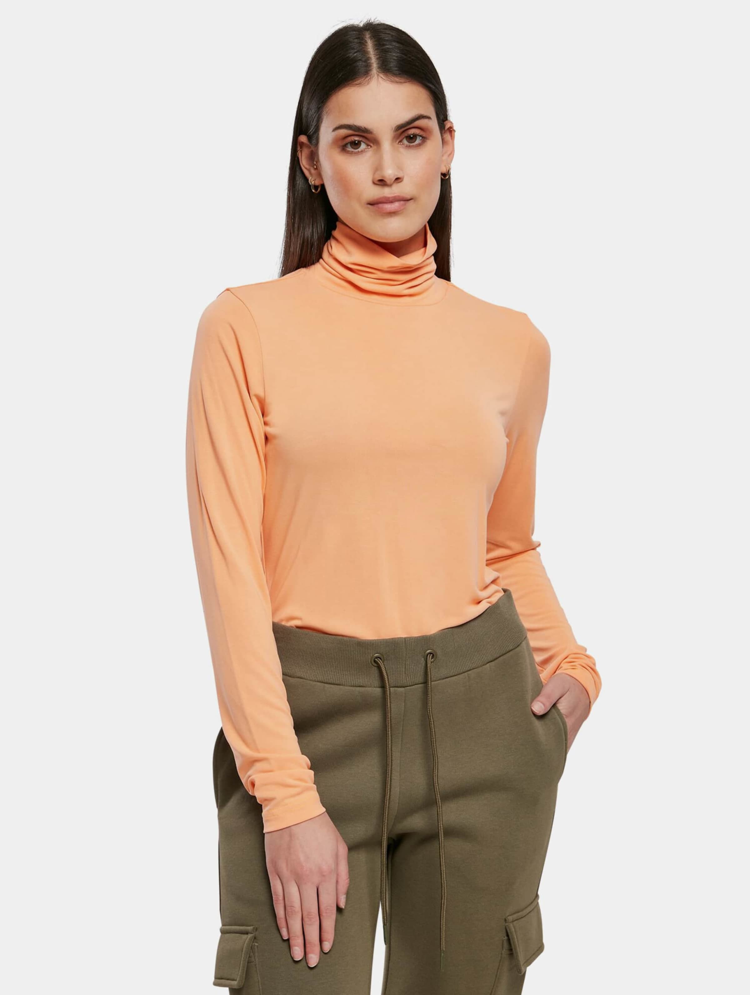 Urban Classics Ladies Modal Turtleneck Longsleeve