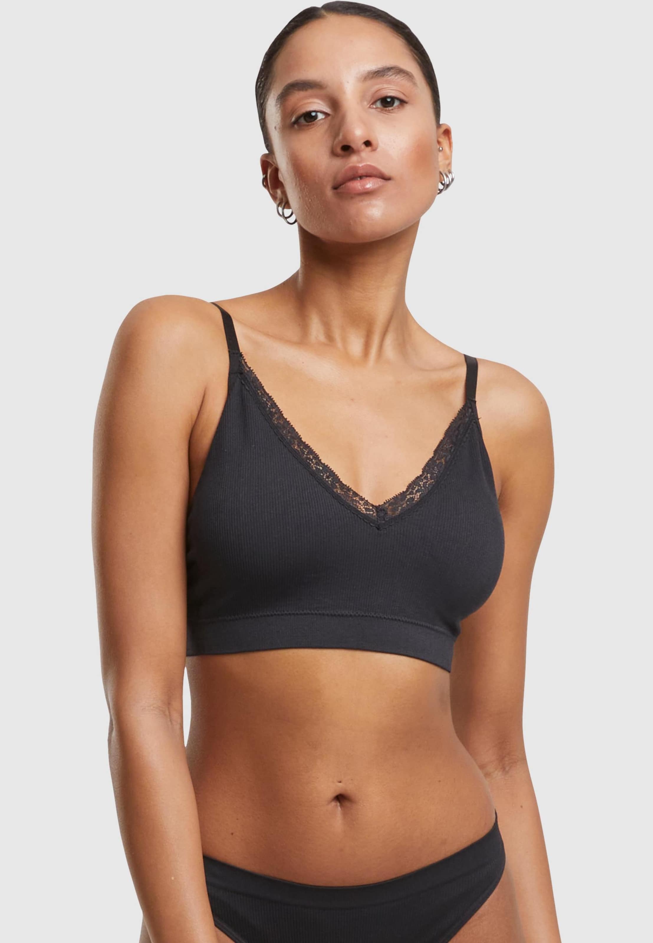Urban Classics Ladies Padded Rip Bra 2-Pack