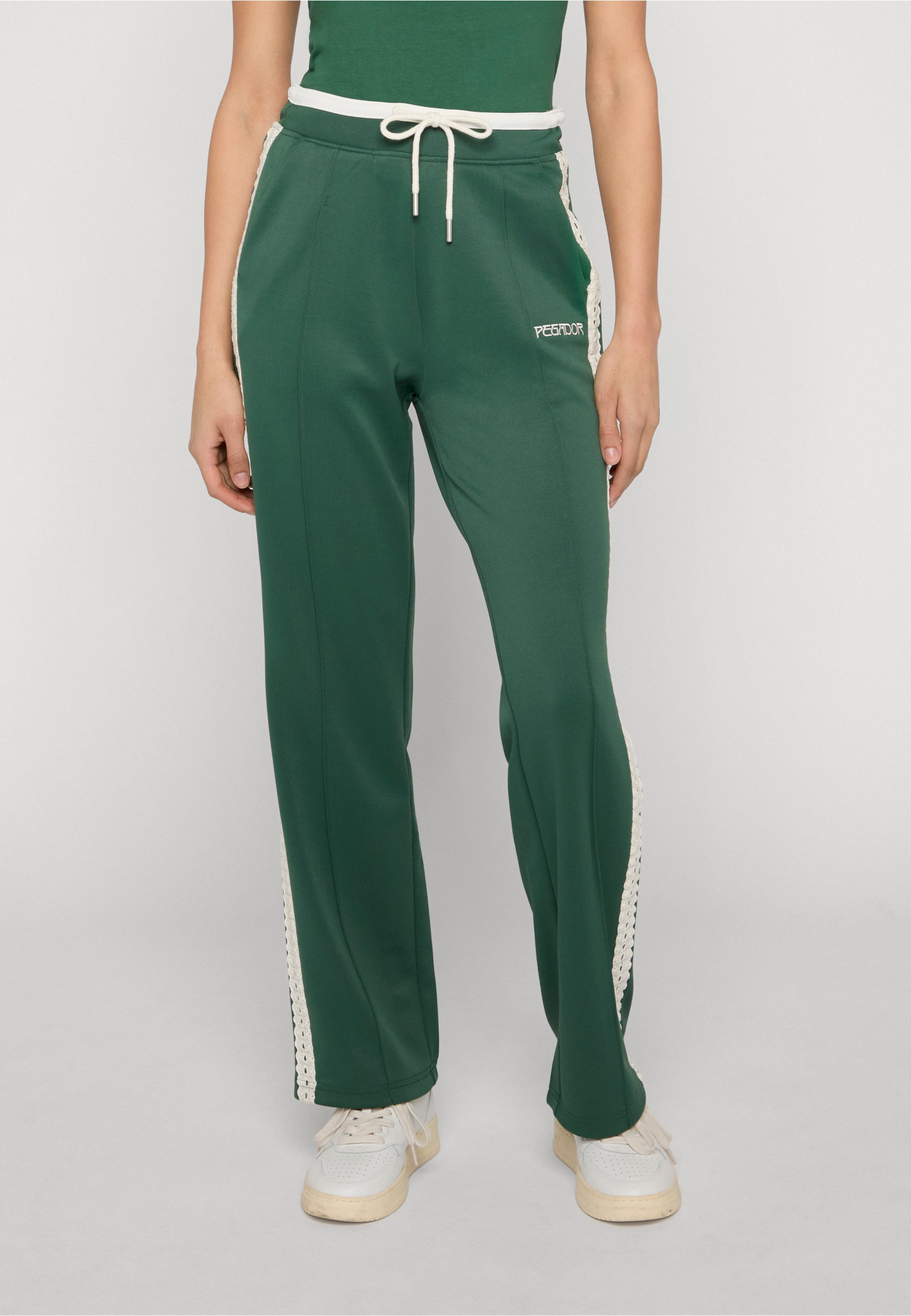 PEGADOR Tihany Lace Trackpants