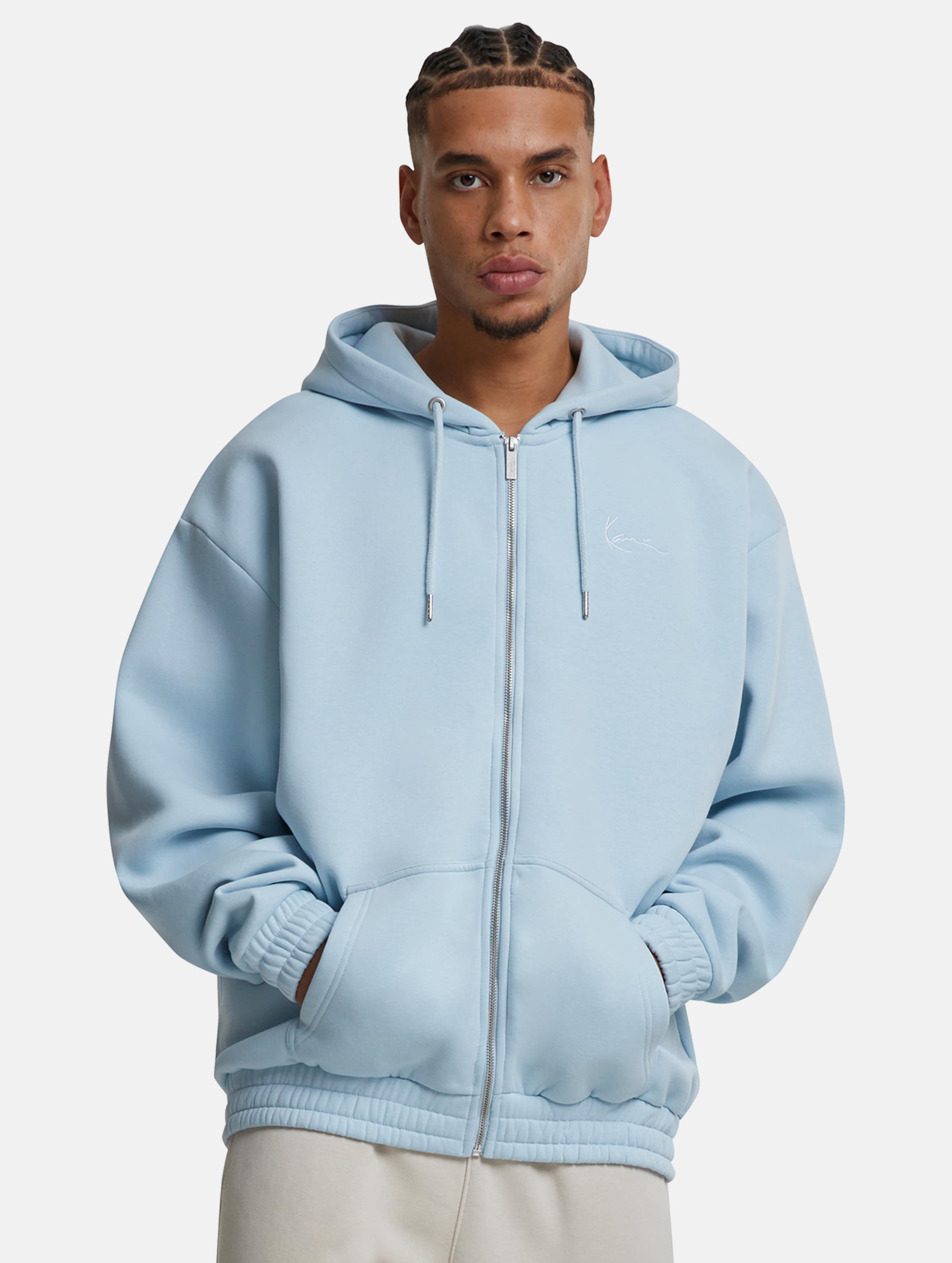Karl Kani Authentic Star Logo Oversized Full Zip Hoodie