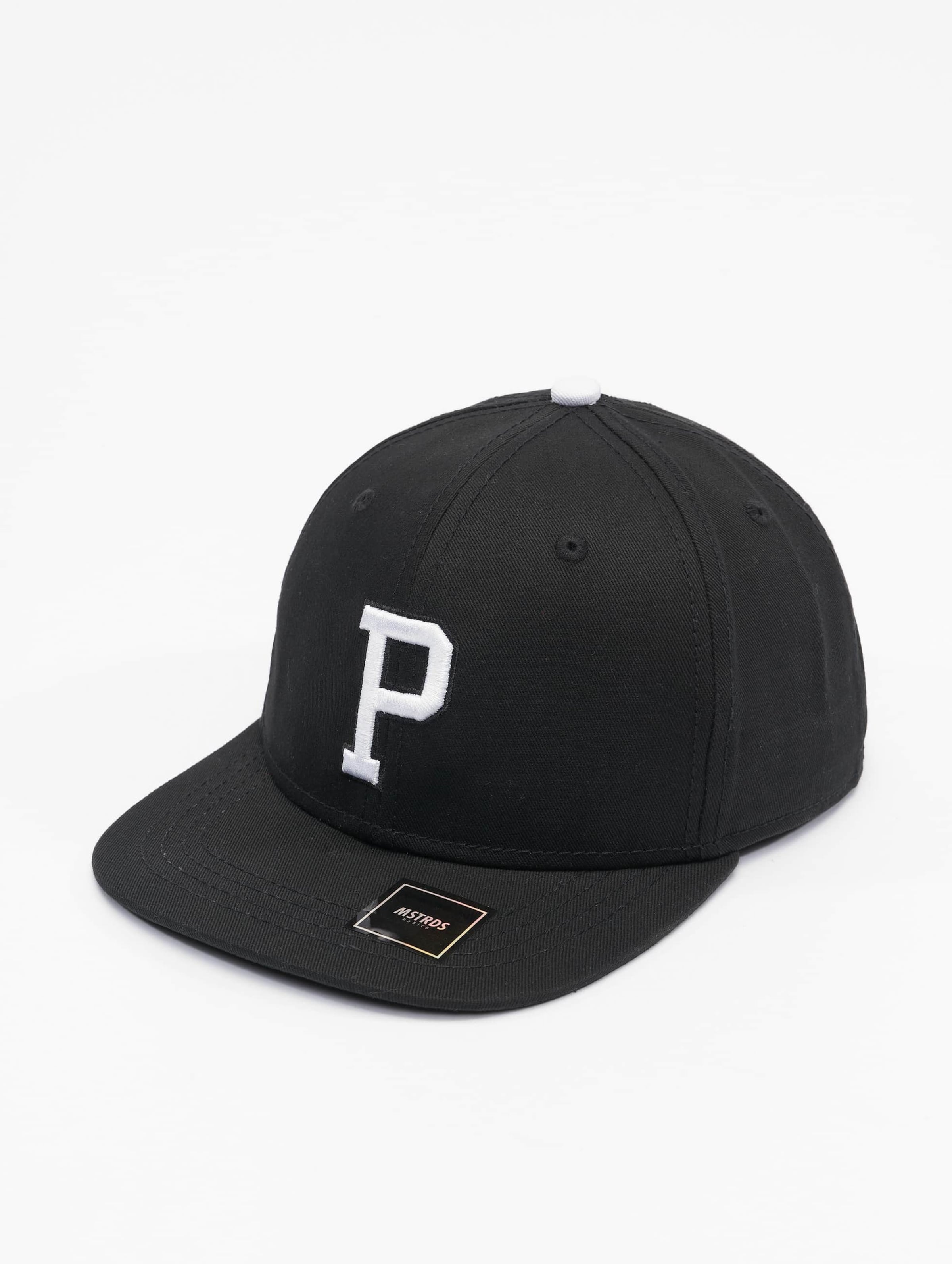 MSTRDS P Letter Snapback Cap