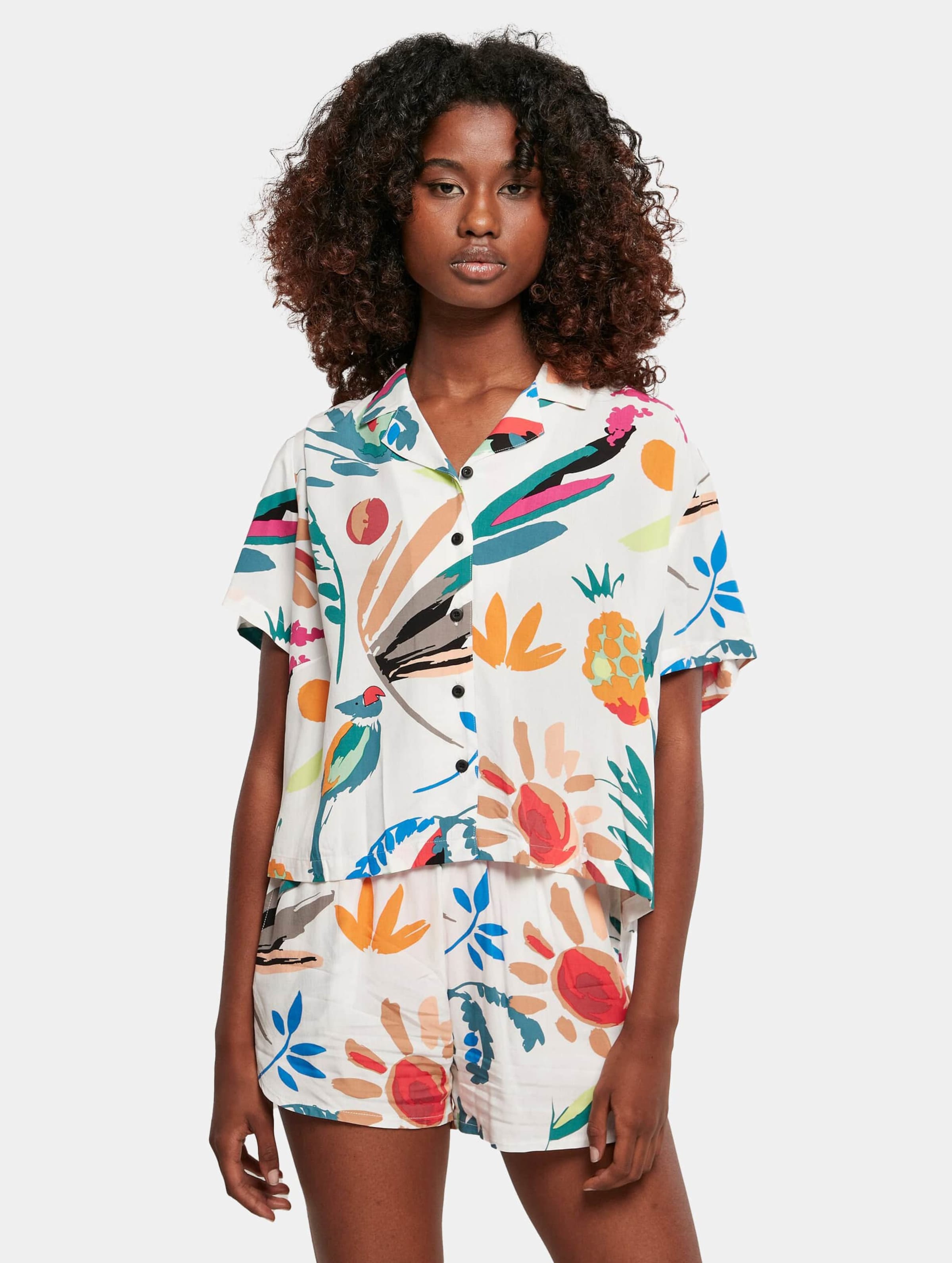 Urban Classics Ladies Viscose Resort Shirt