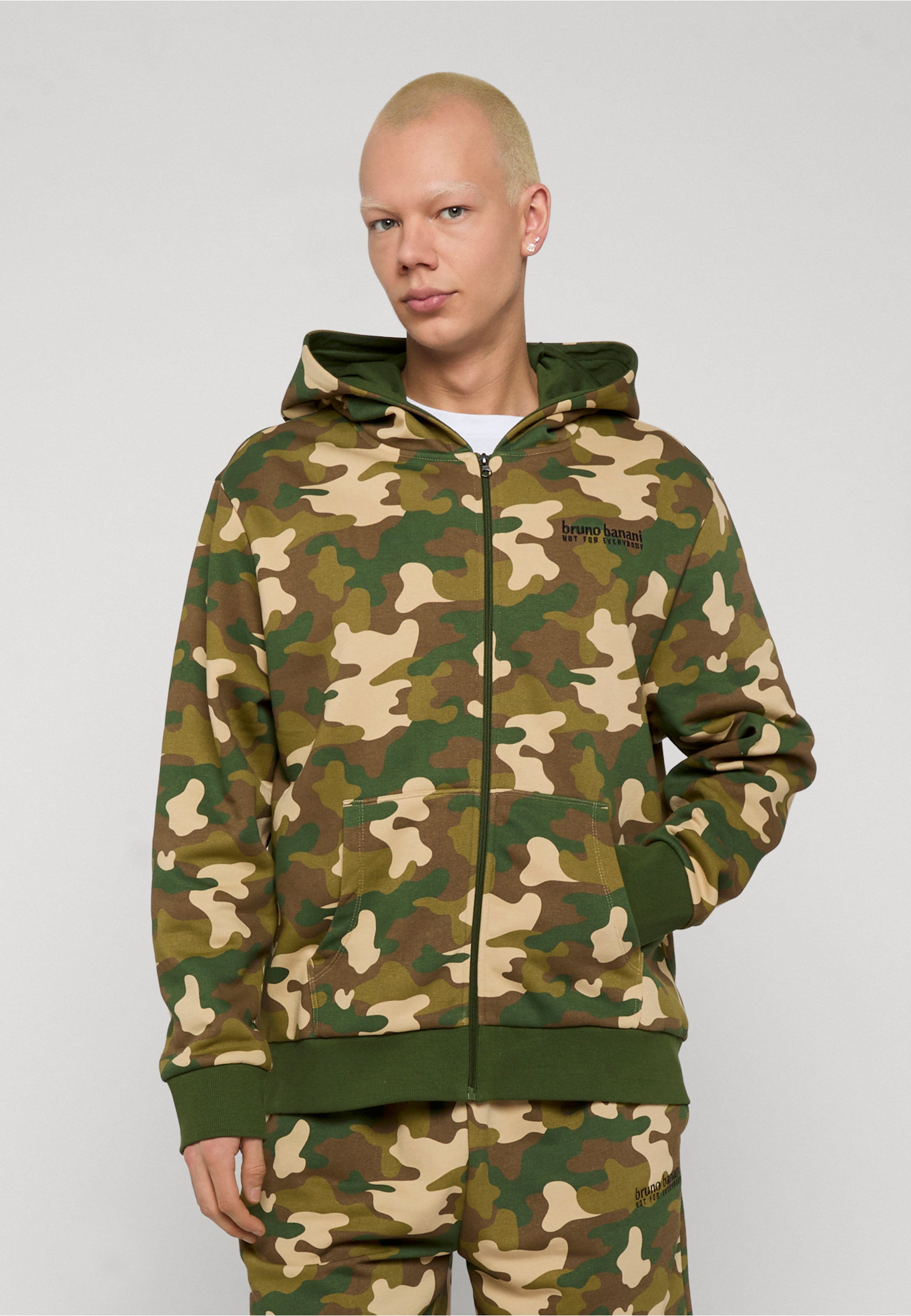 Bruno Banani Basic Logo Zip-Hoodie
