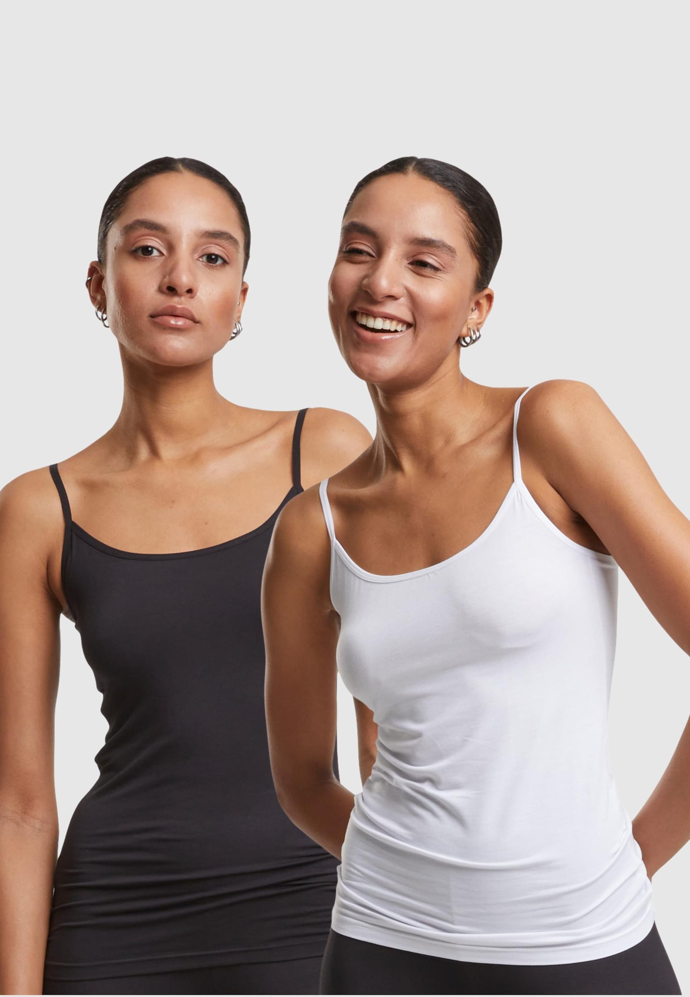 Urban Classics Ladies Bamboo Tank Top 2-Pack