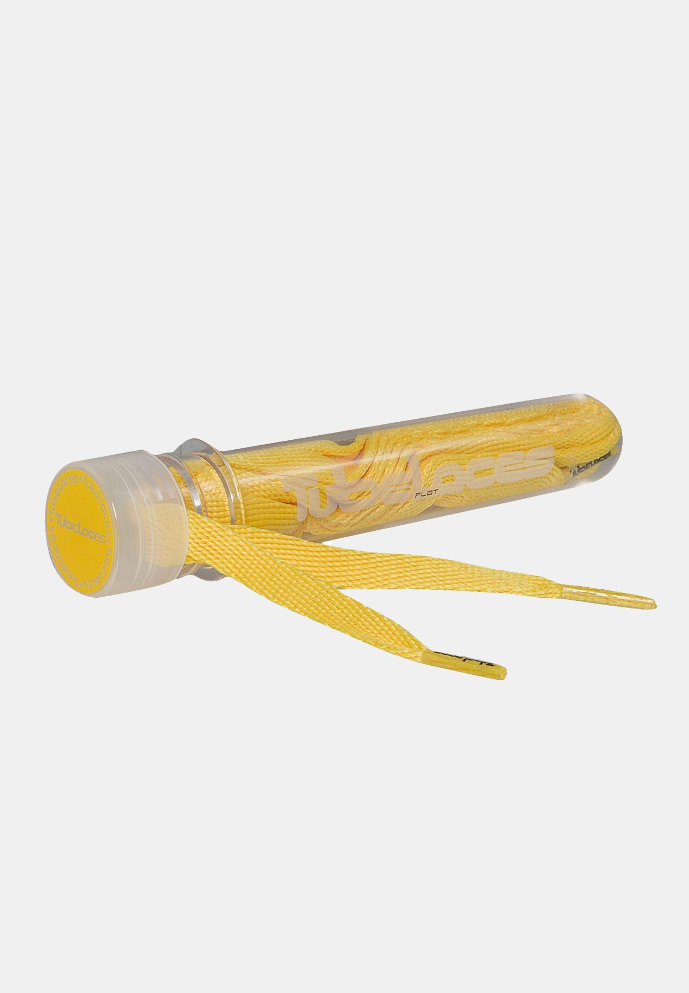 Tubelaces Flat Laces 140cm Lemon (140cm
