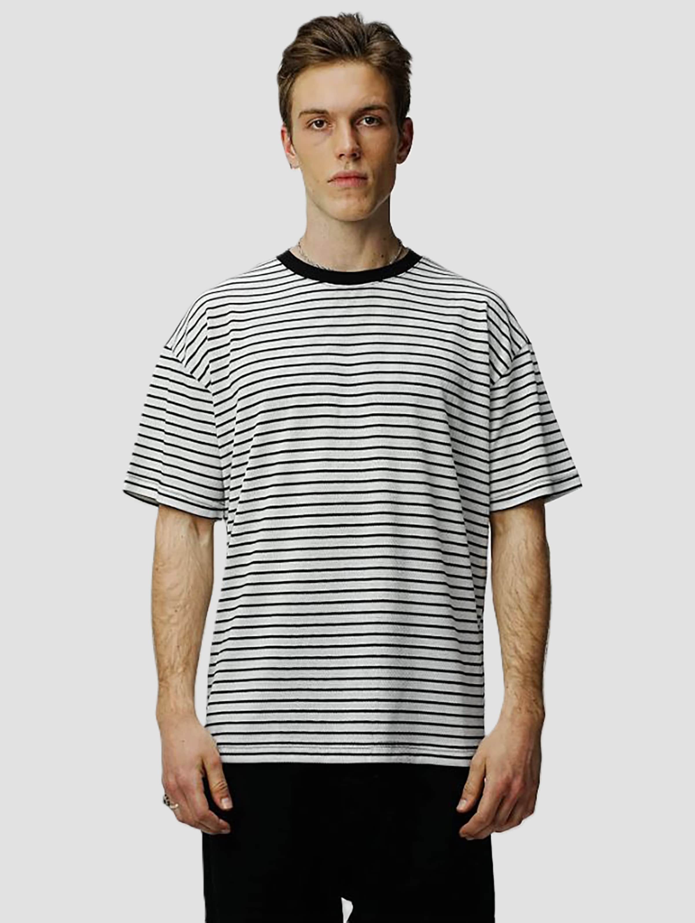 2Y Premium Textured Striped T-Shirt