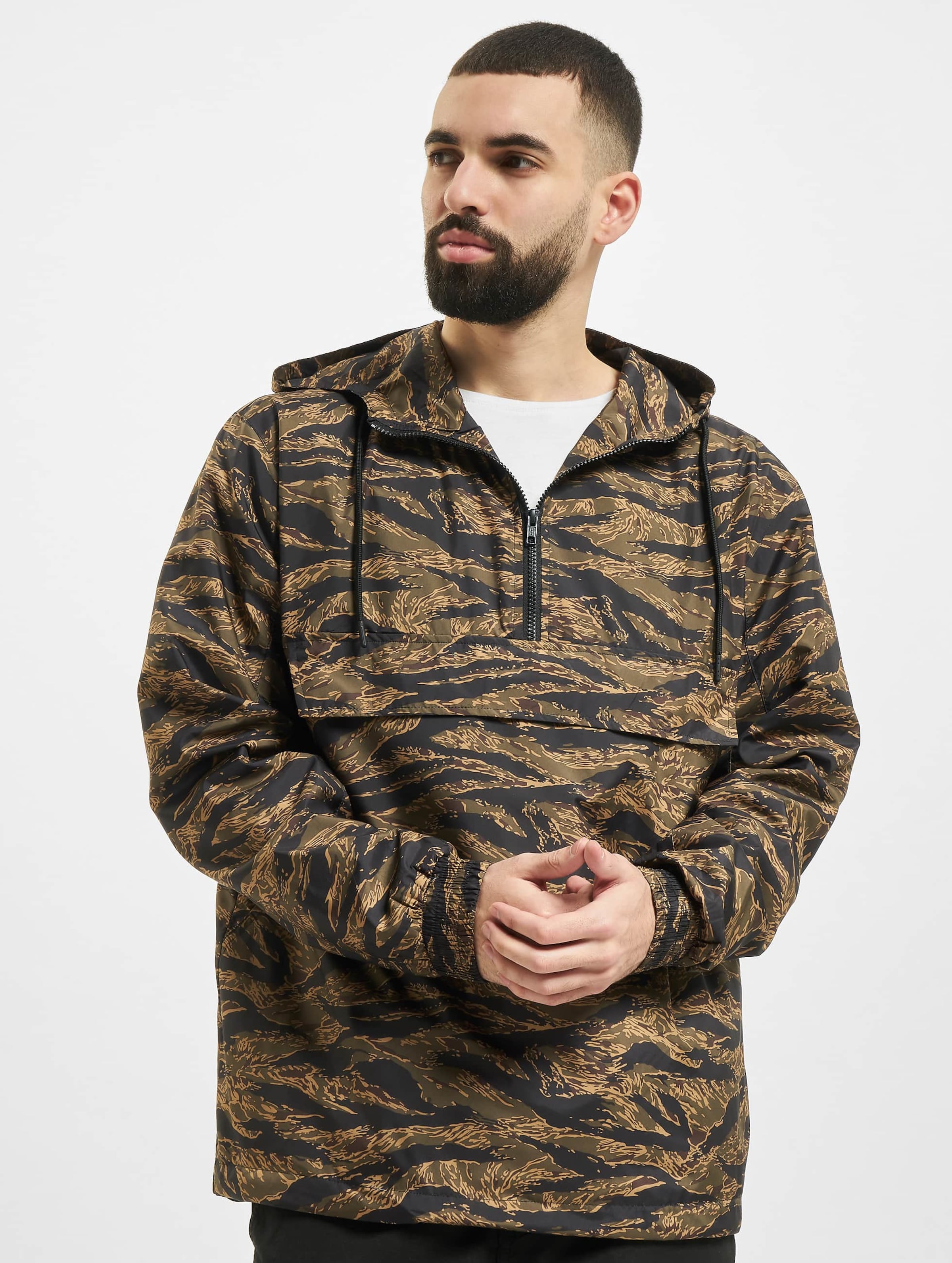 Urban Classics Tiger Camo Pull Over