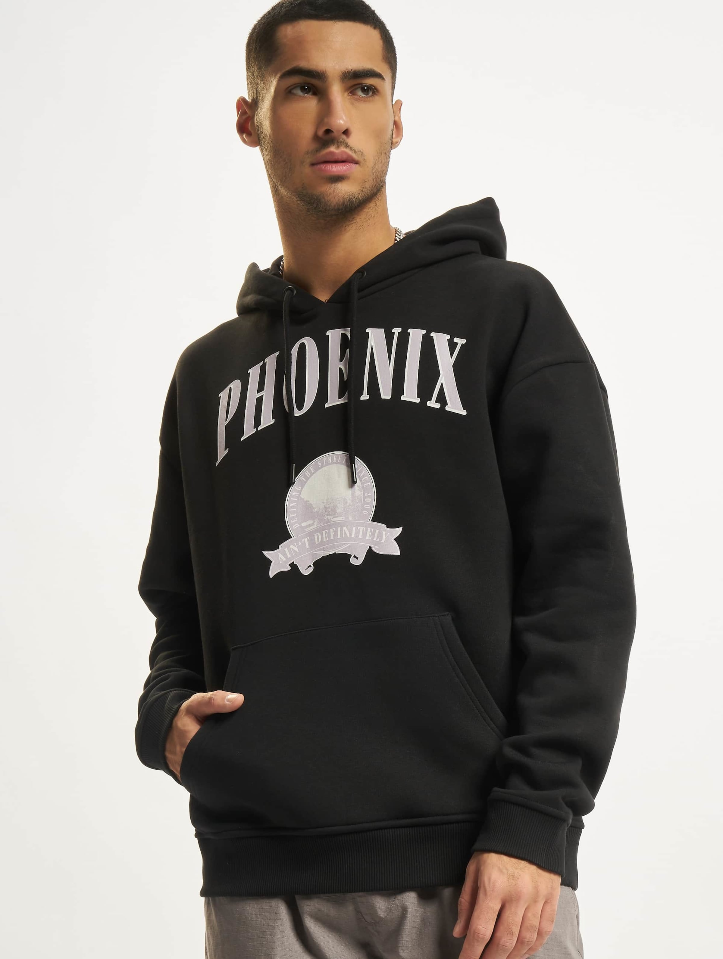DEF Left Circular Print Hoody