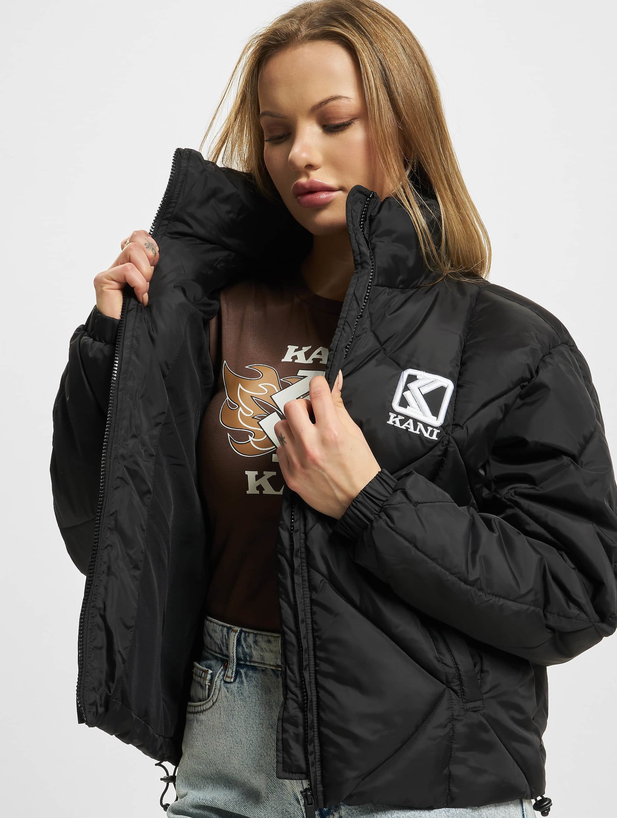 Karl Kani KW224-012-1 KK OG Diamond Puffer Jacket