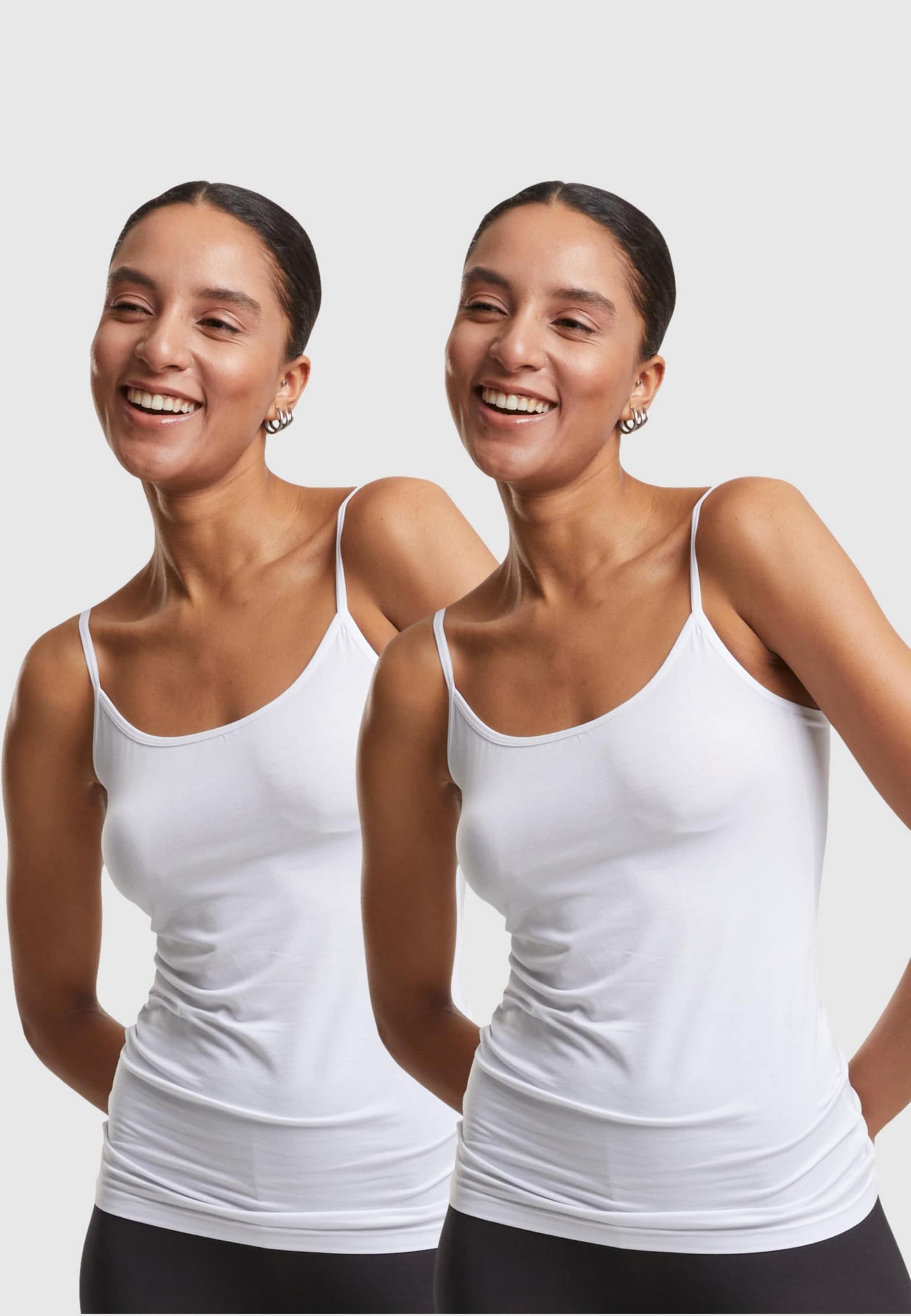 Urban Classics Ladies Bamboo Tank Top 2-Pack