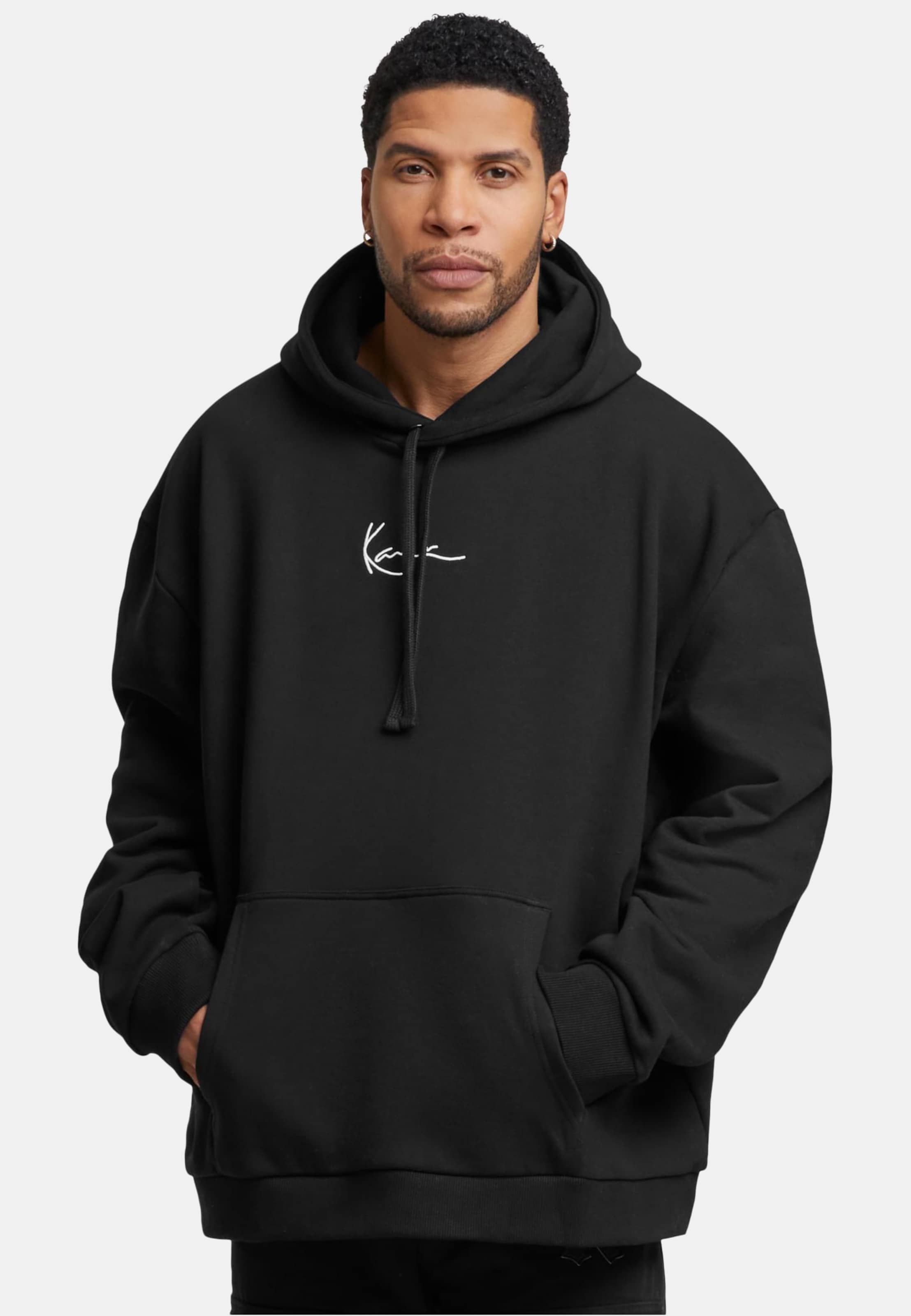 Karl Kani KK Small Signature Hoodie black Plus Size