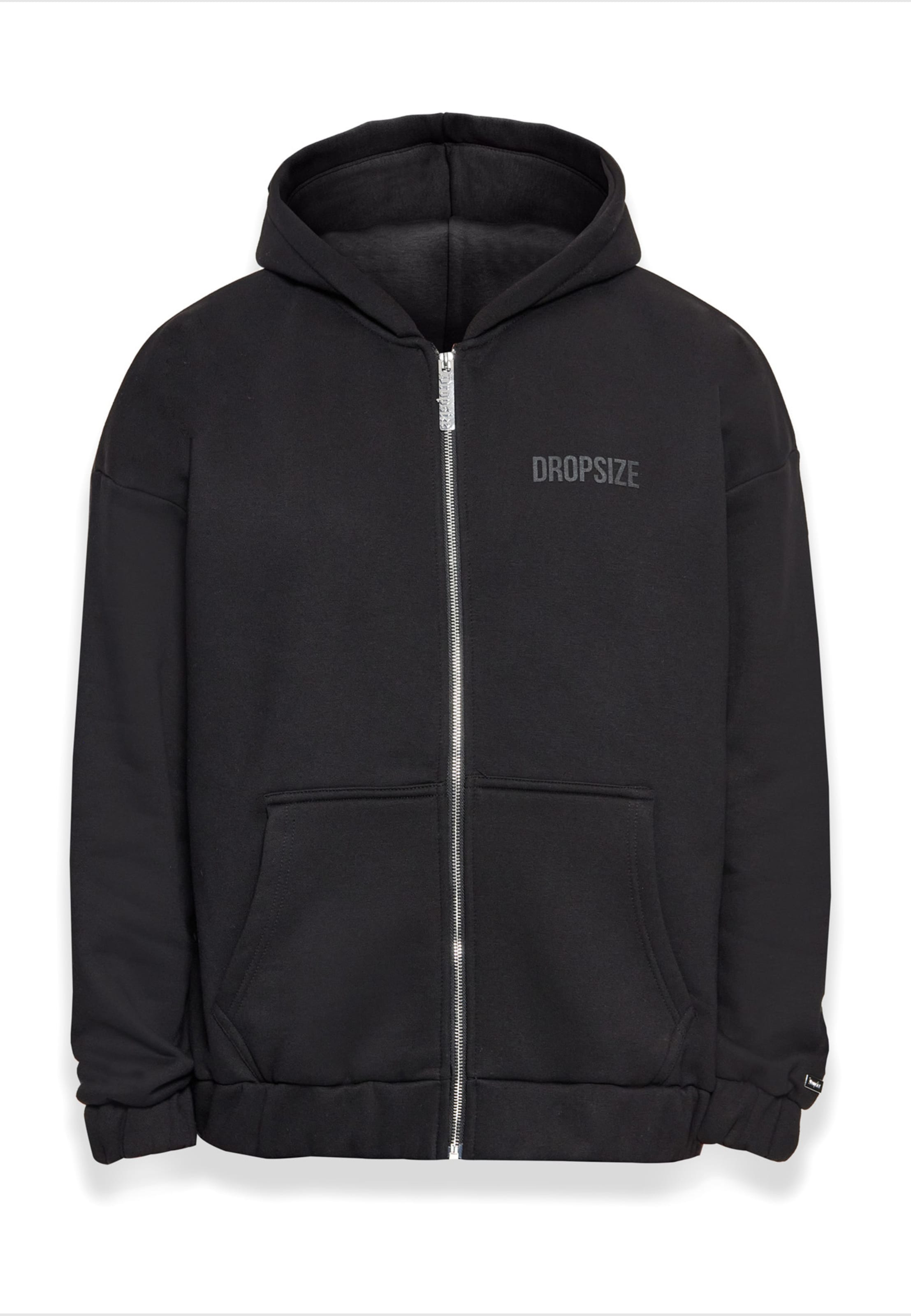 Dropsize Super Heavy Oversize HD Print V2 Zip Hoodie