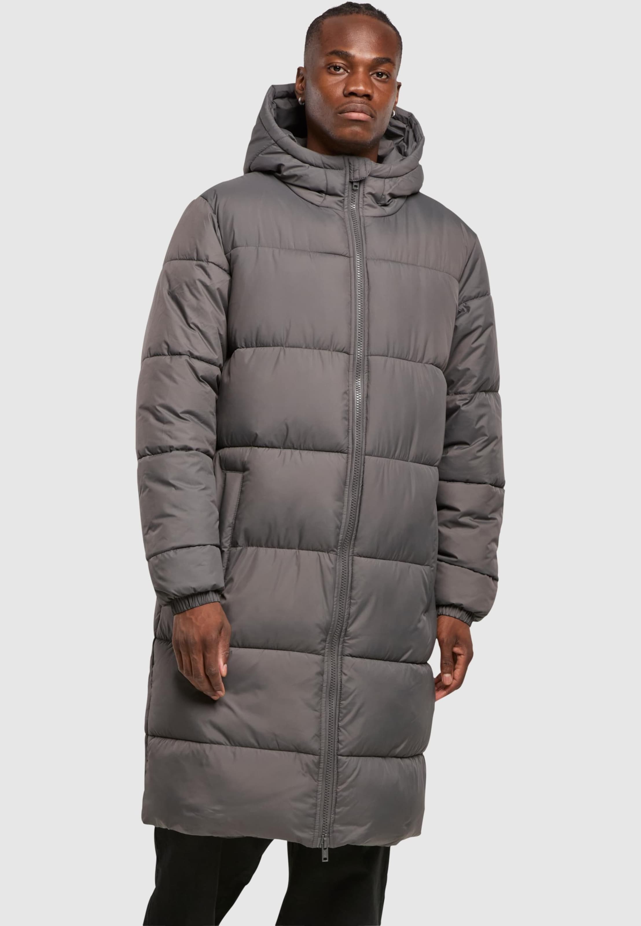 Urban Classics Mens Long Puffer Coat